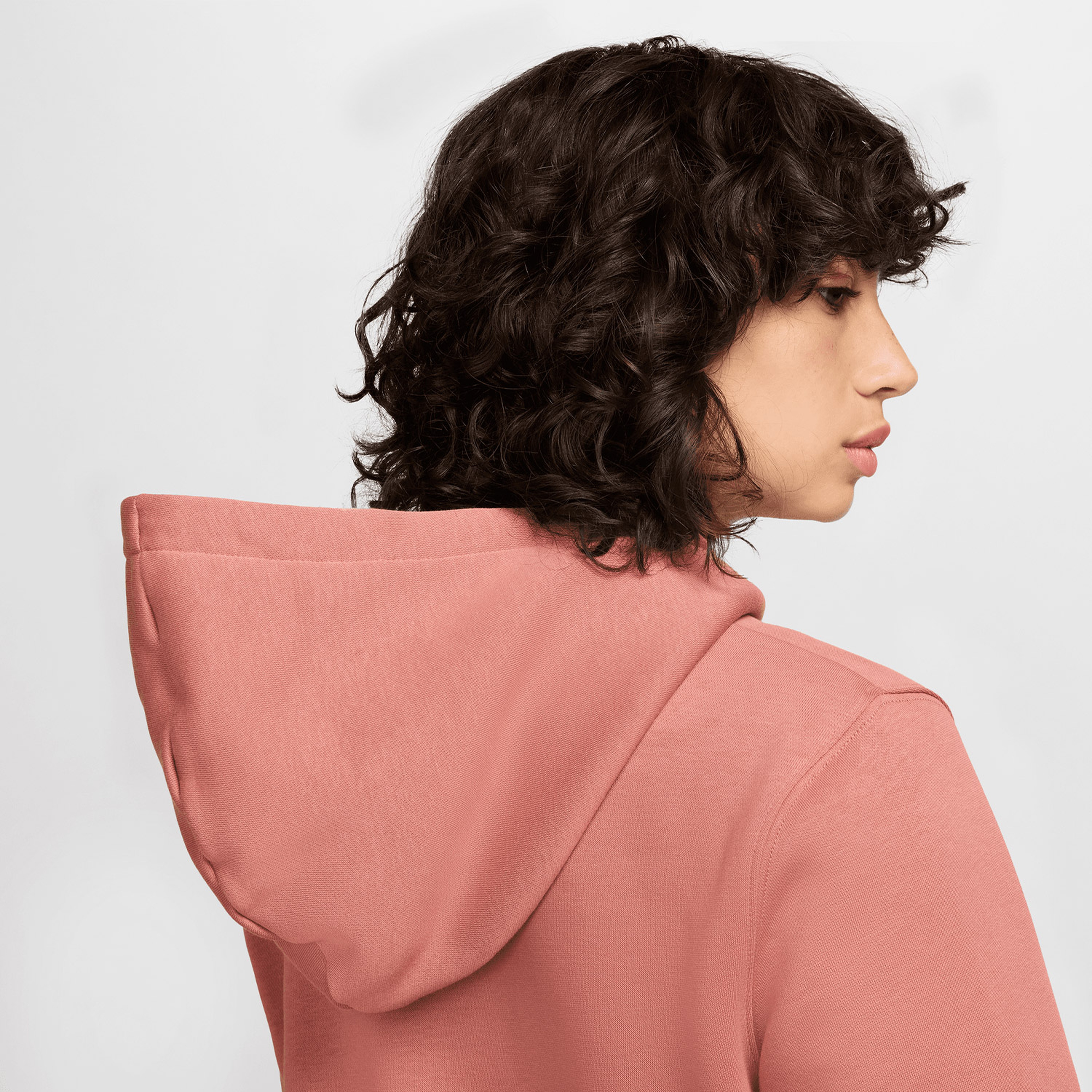 Nike Sportswear Phoenix Fleece Kadın Kırmızı Hoodie