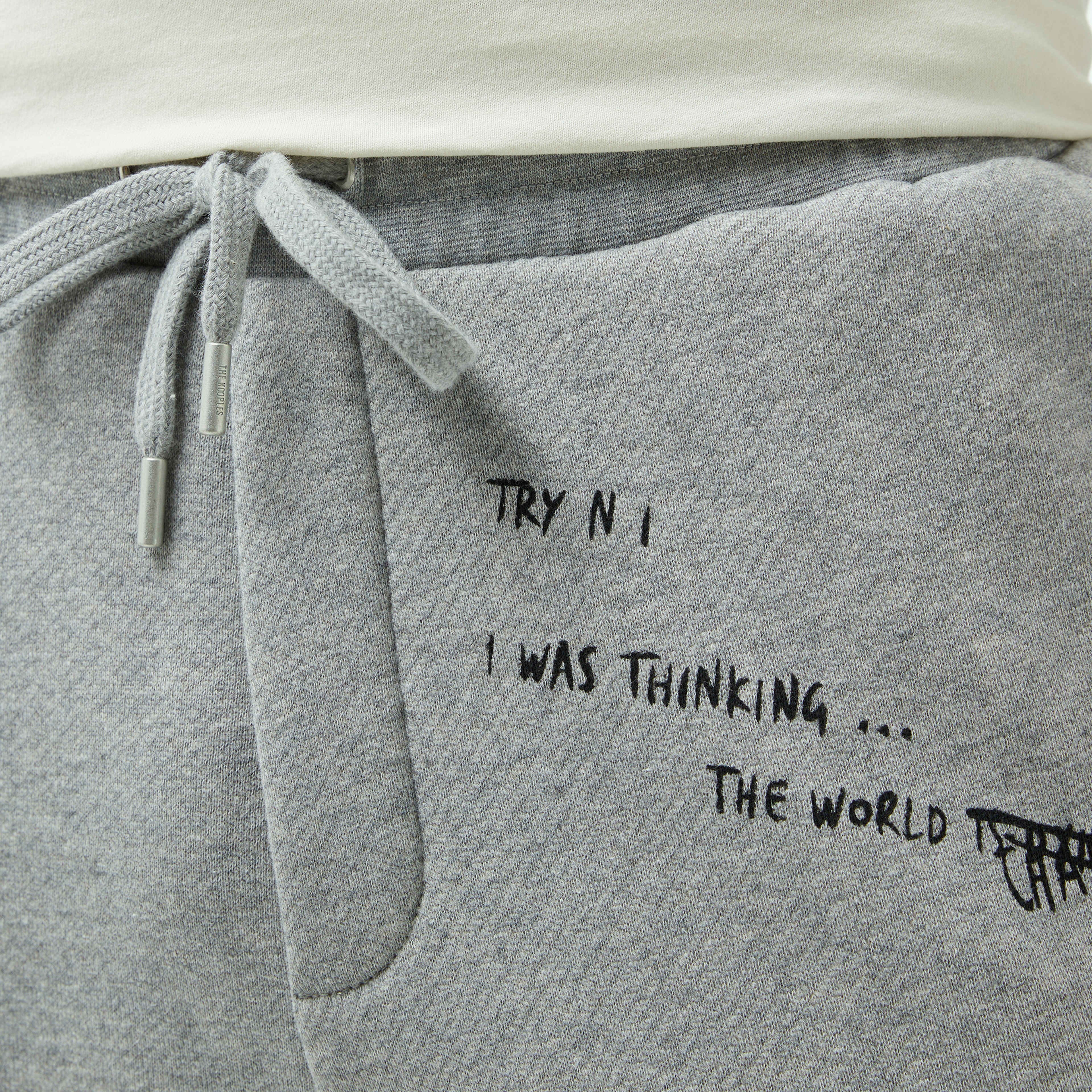 The Kooples Classic Unisex Gri Eşofman Altı