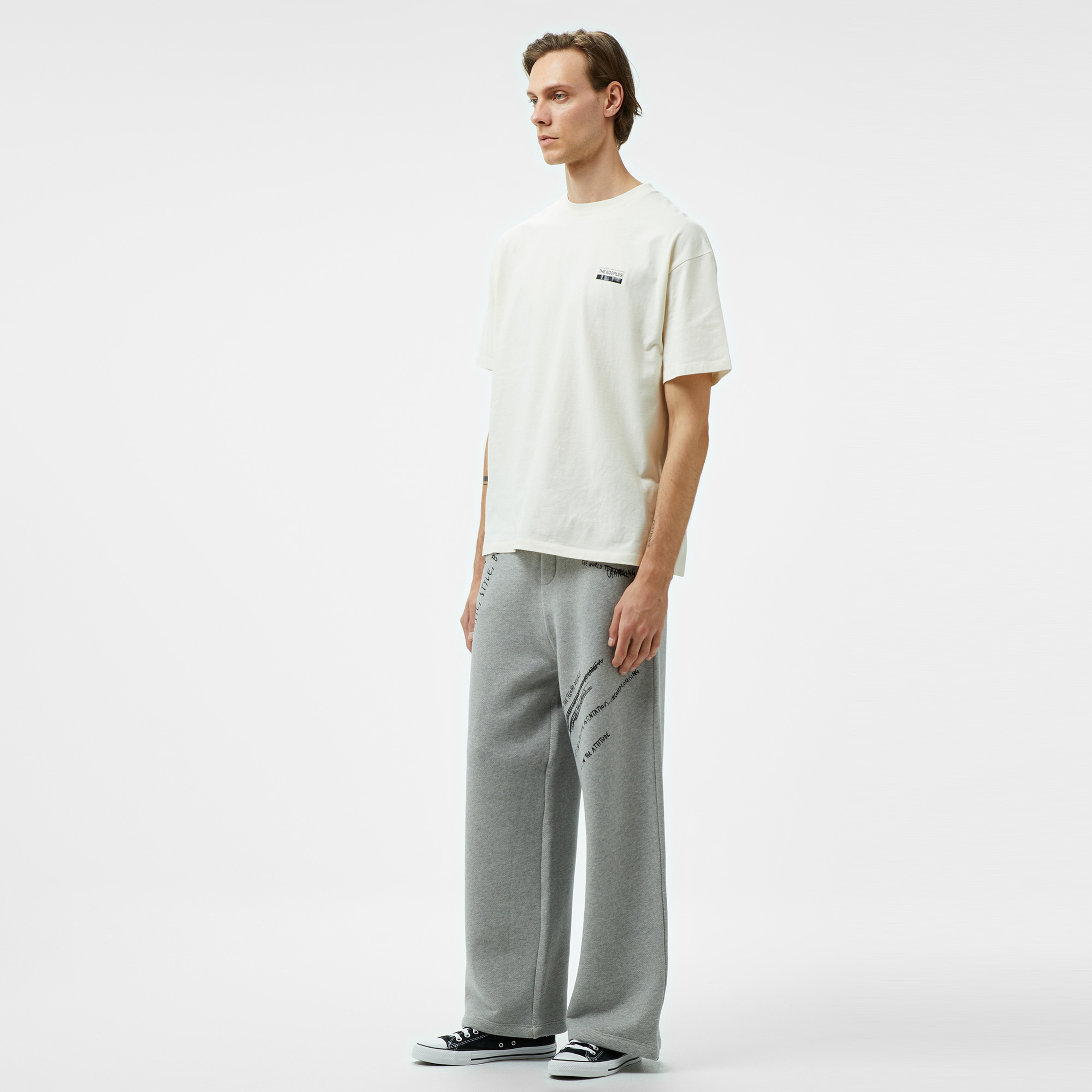 The Kooples Classic Unisex Gri Eşofman Altı