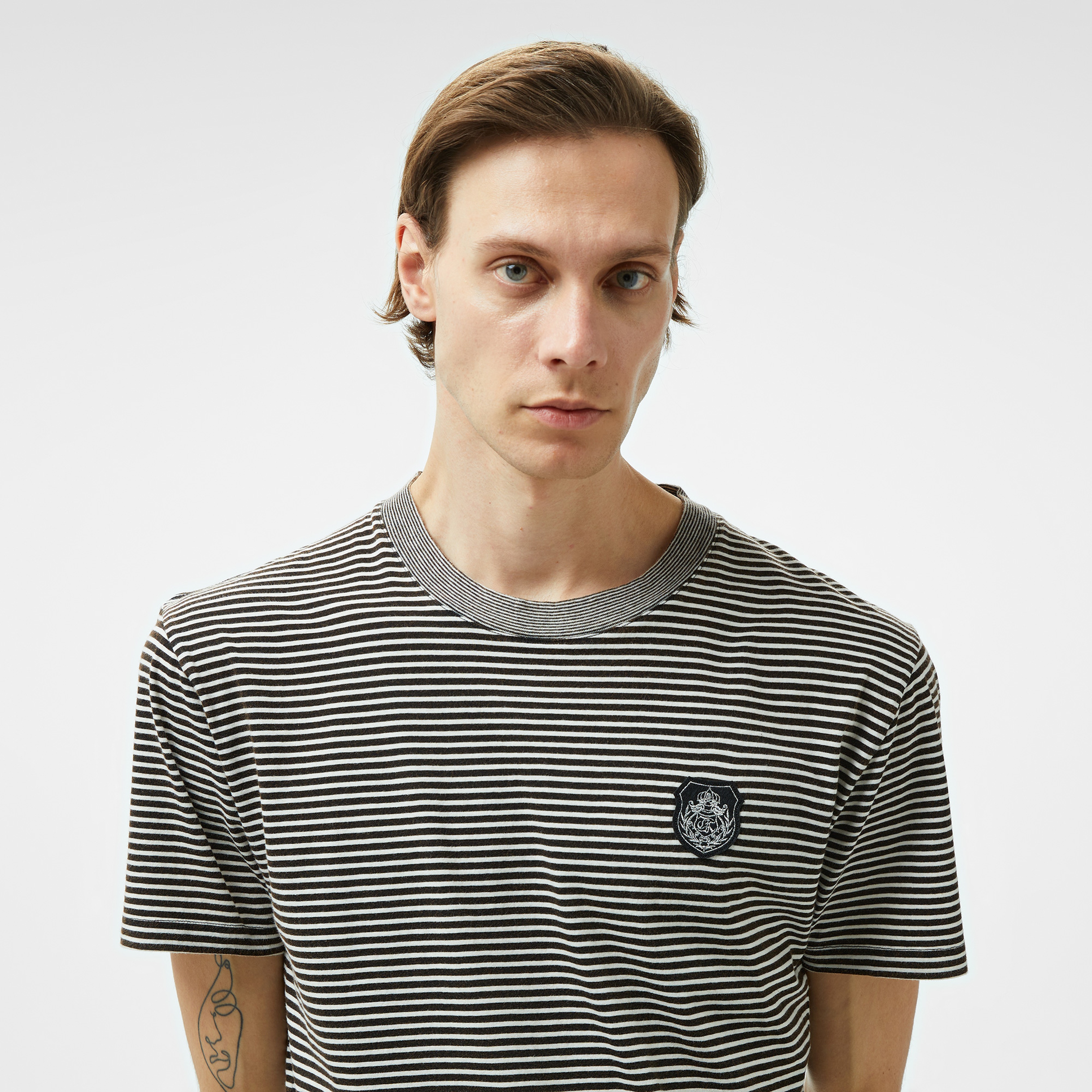 The Kooples Classic Erkek Siyah T-Shirt