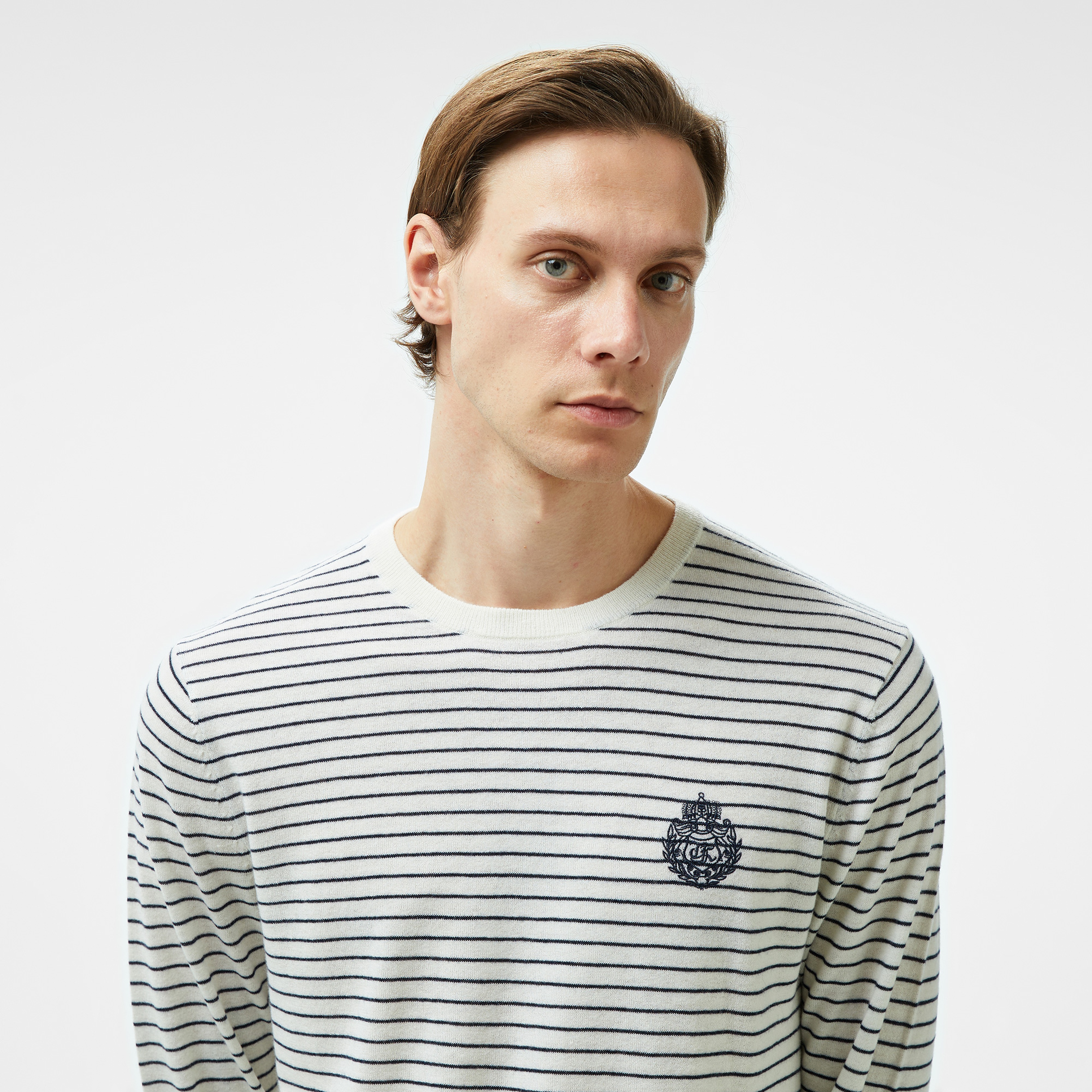 The Kooples Classic Unisex Beyaz Sweatshirt