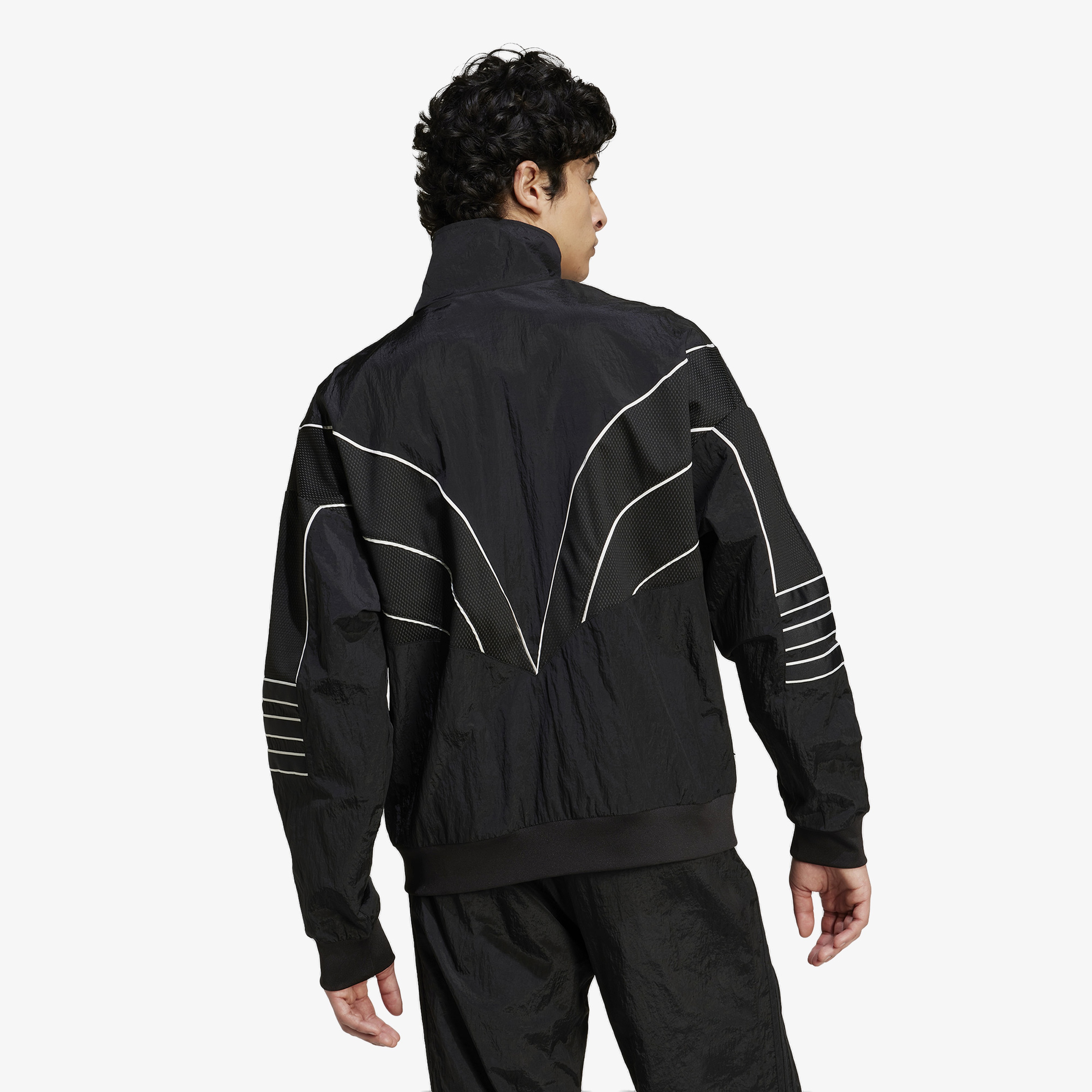 adidas Q4 Atlanta Stone Erkek Siyah Eşofman Üstü