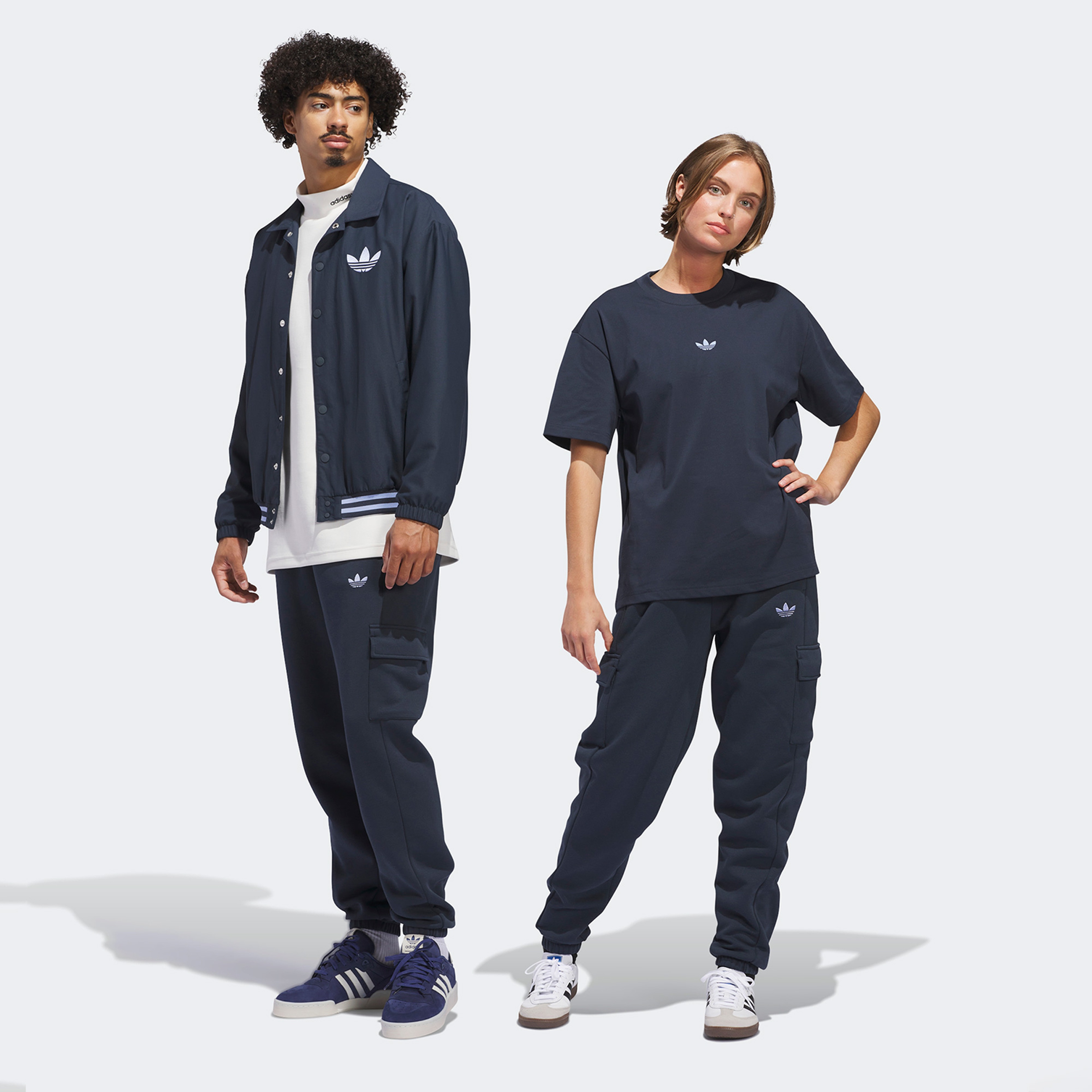 adidas Basketball Cargo Unisex Mavi Eşofman Altı