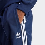 adidas Adicolor Baggy Fit Firebird Erkek Mavi Eşofman Altı