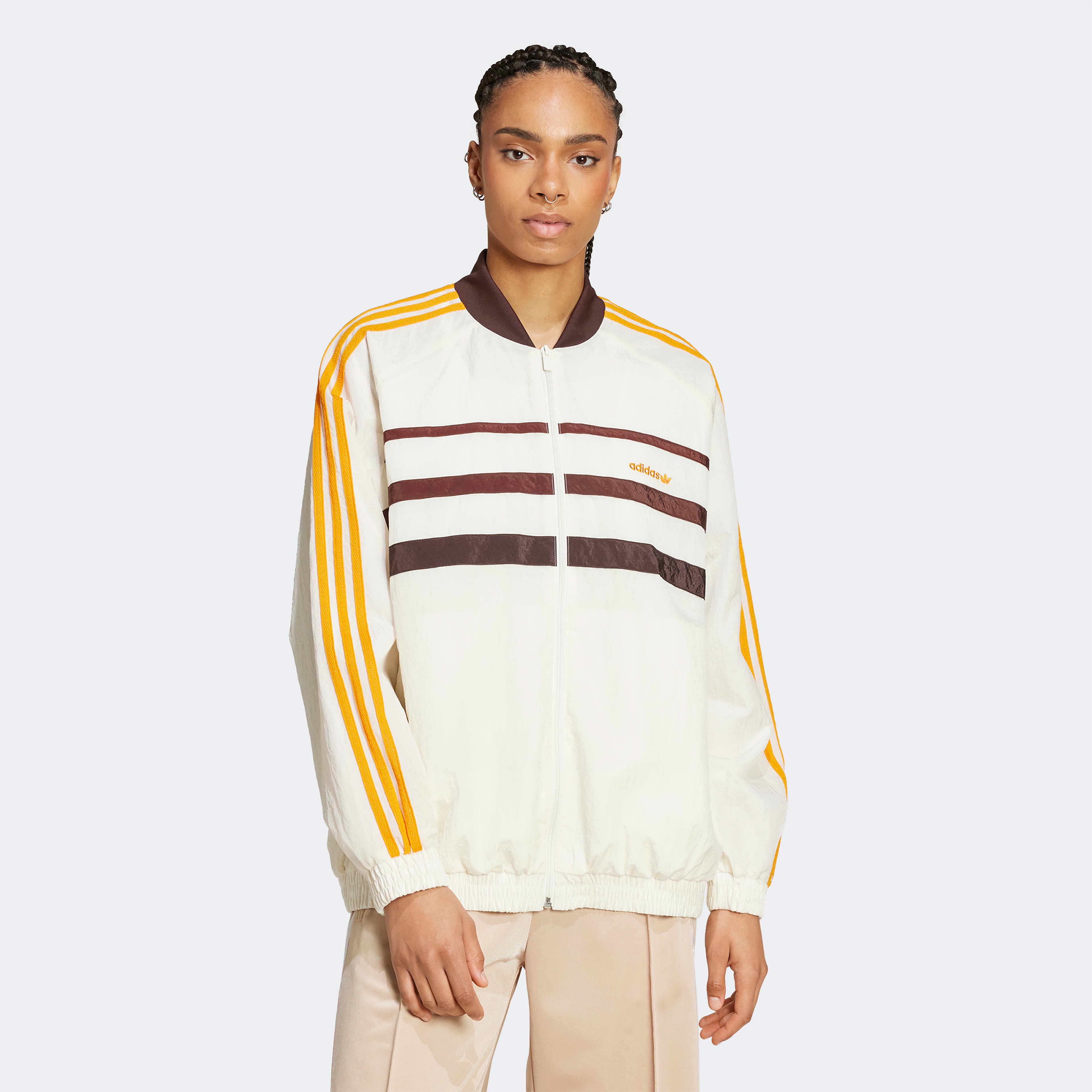 adidas Originals 80S Kadın Beyaz Eşofman Üstü