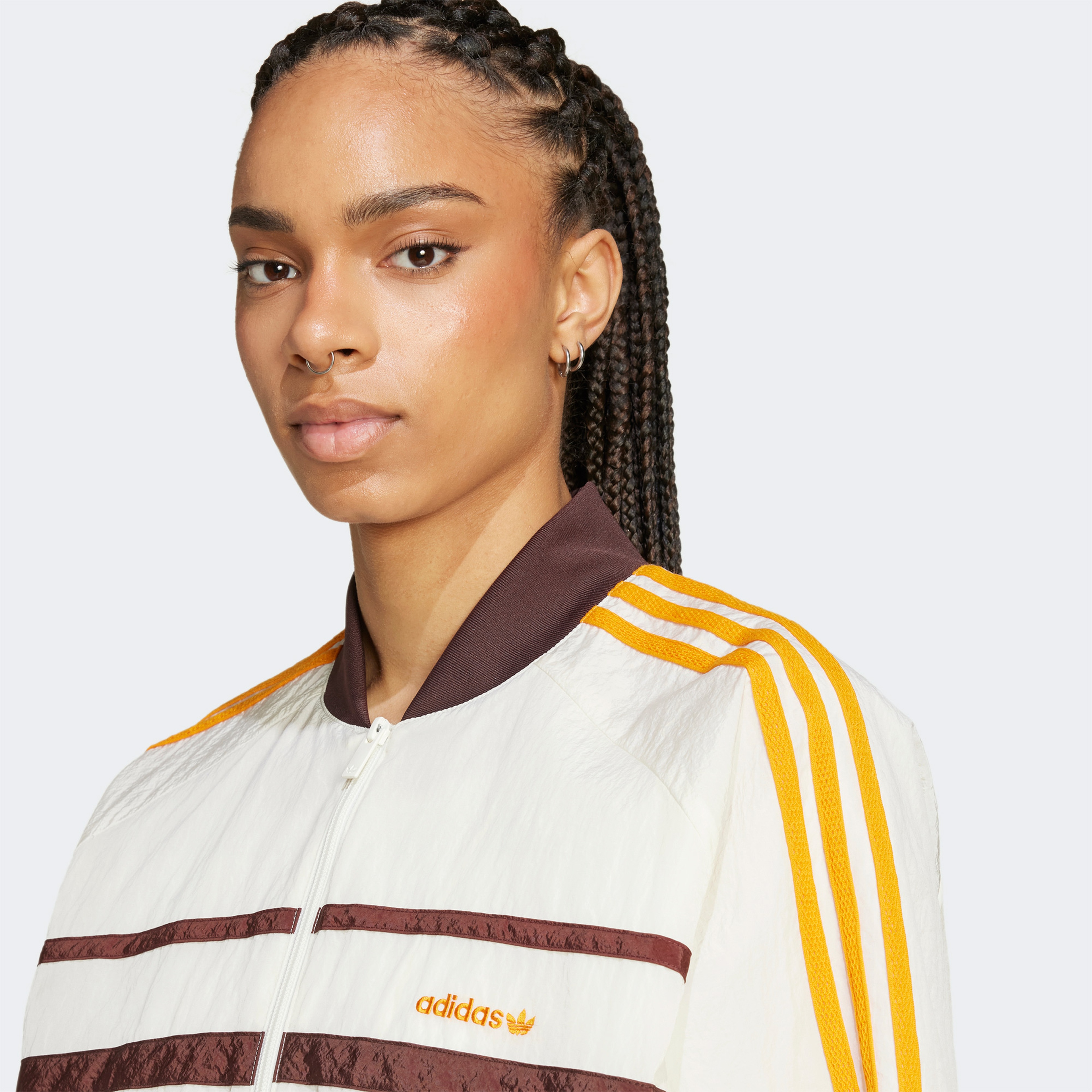 adidas Originals 80S Kadın Beyaz Eşofman Üstü