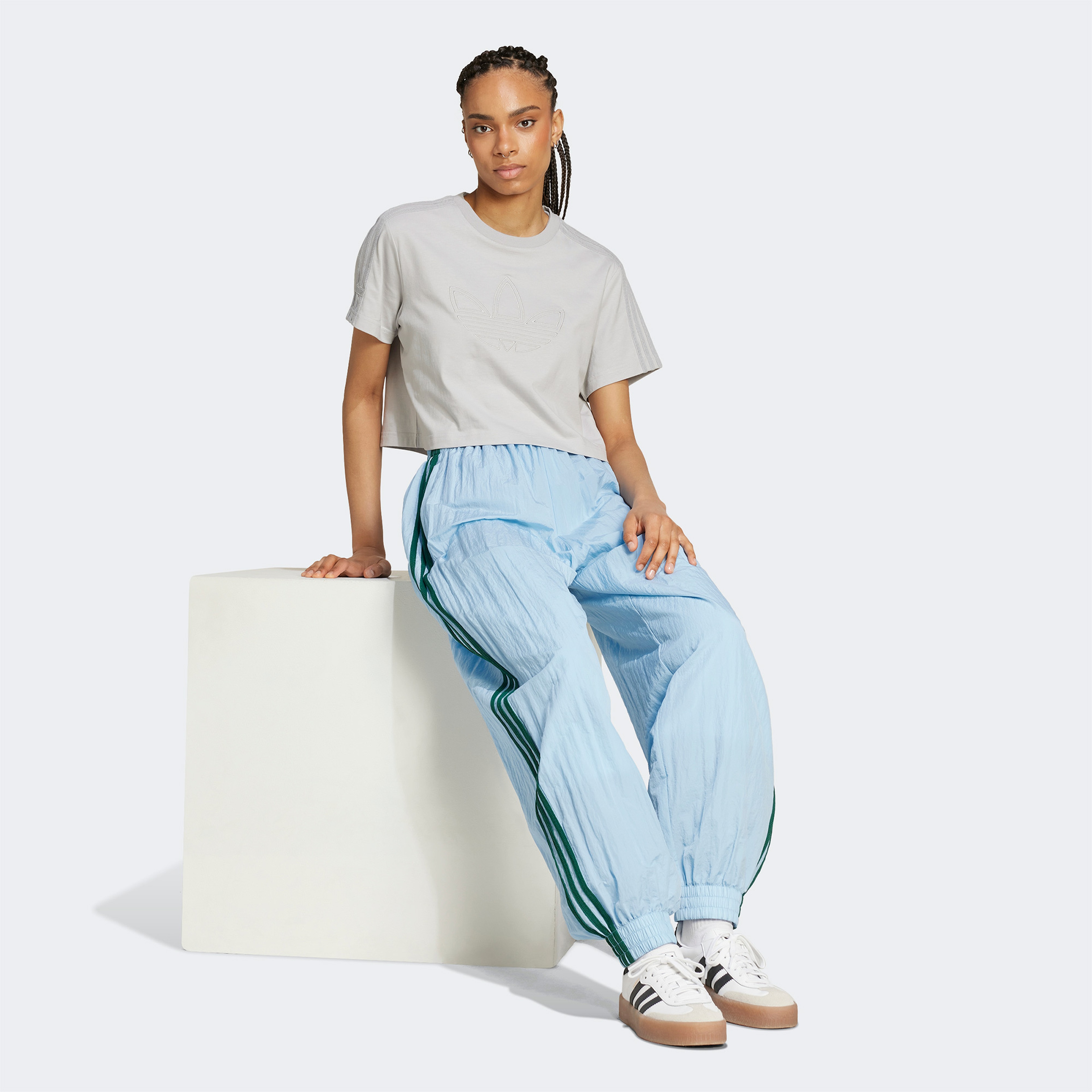 adidas Originals 80S Track Kadın Mavi Eşofman Altı