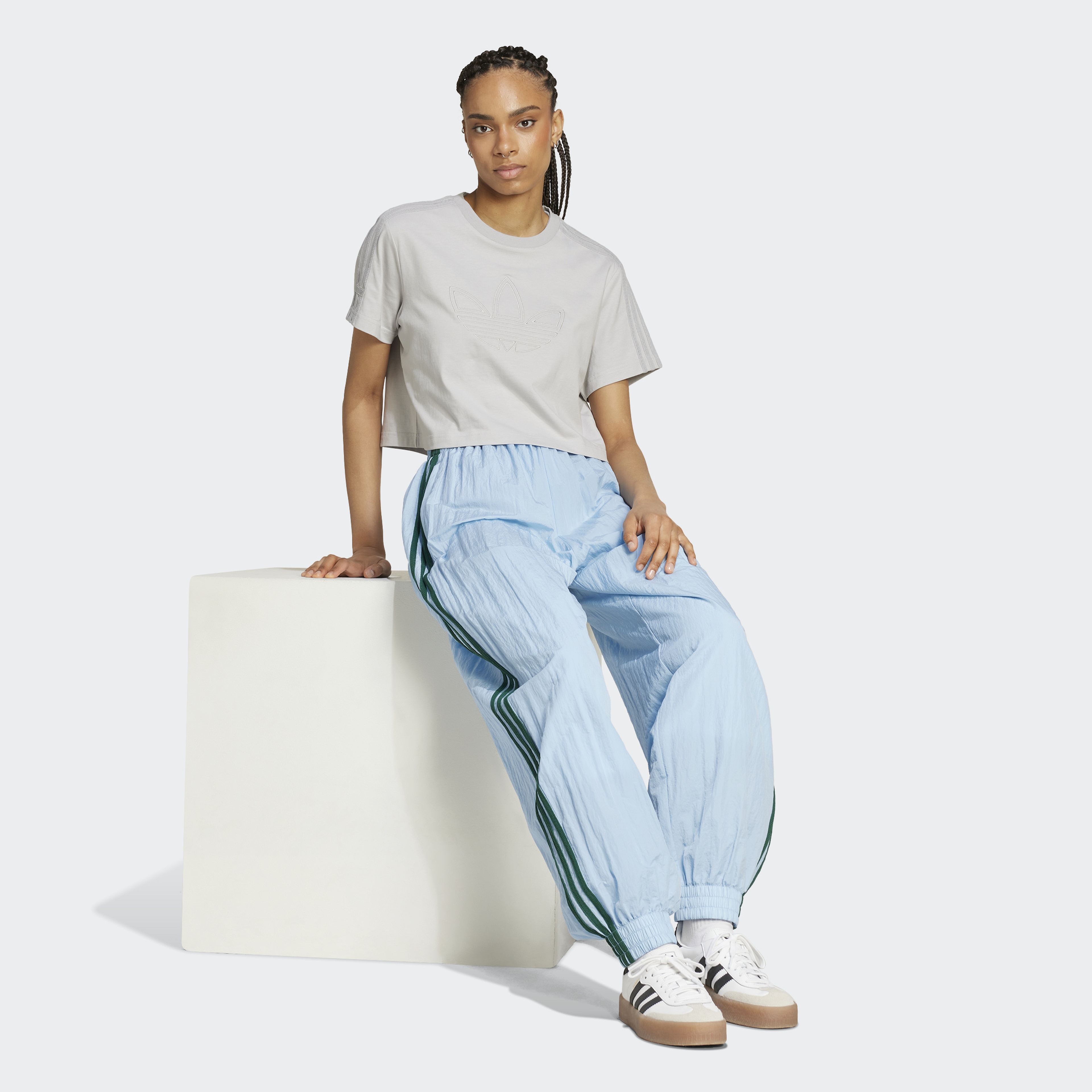 adidas Originals 80S Track Kadın Mavi Eşofman Altı
