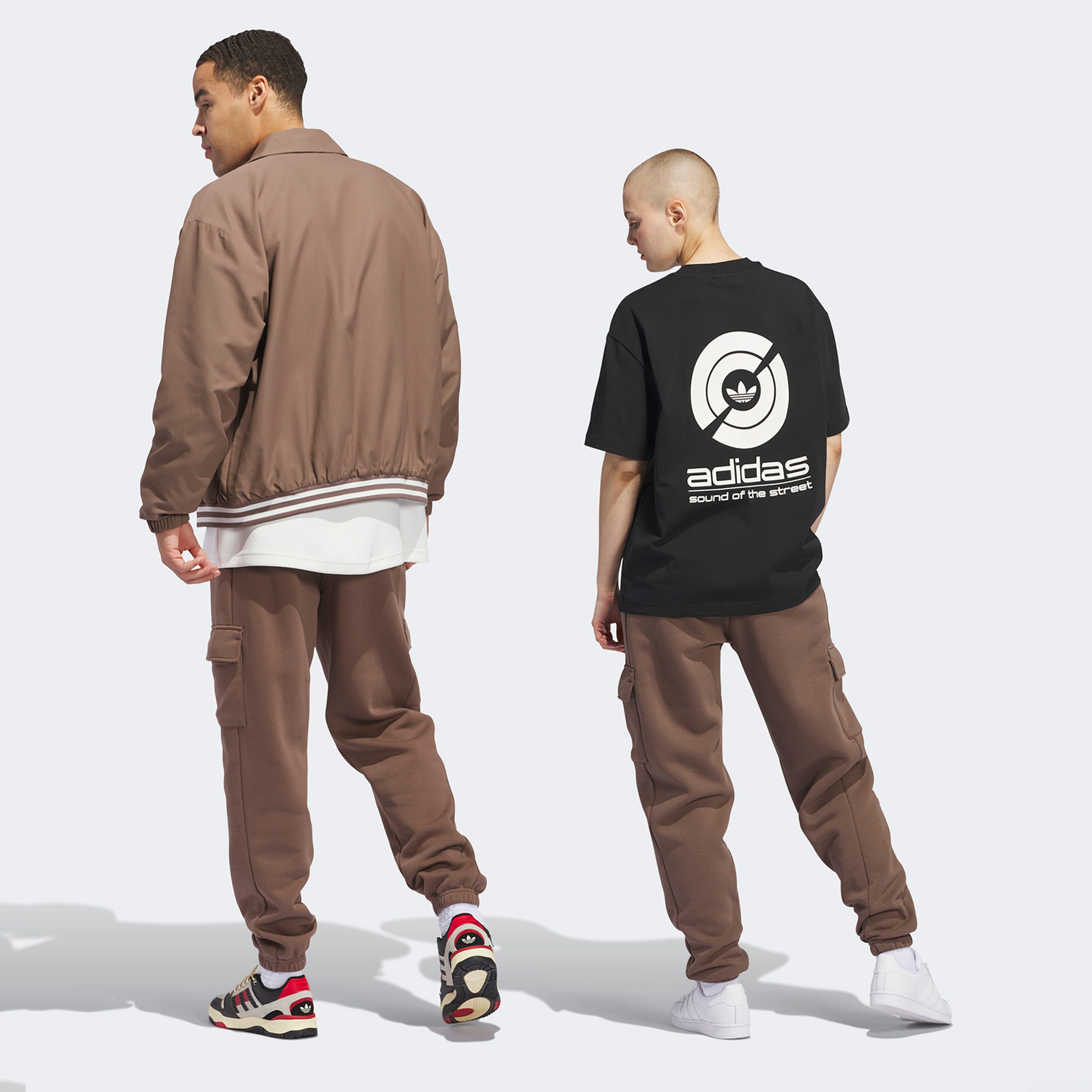 adidas Basketball Cargo Unisex Kahverengi Eşofman Altı