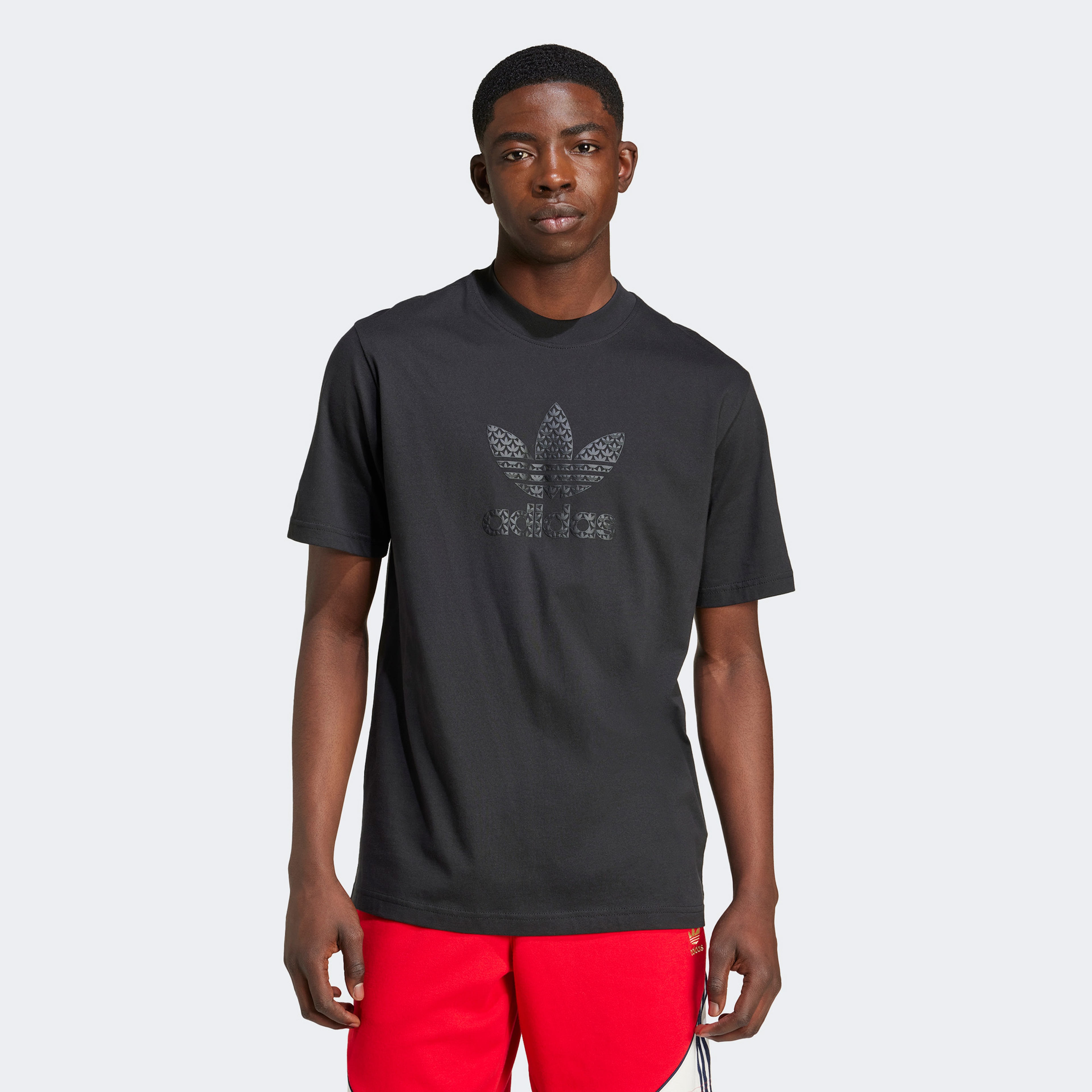 adidas Mono Erkek Siyah T-Shirt
