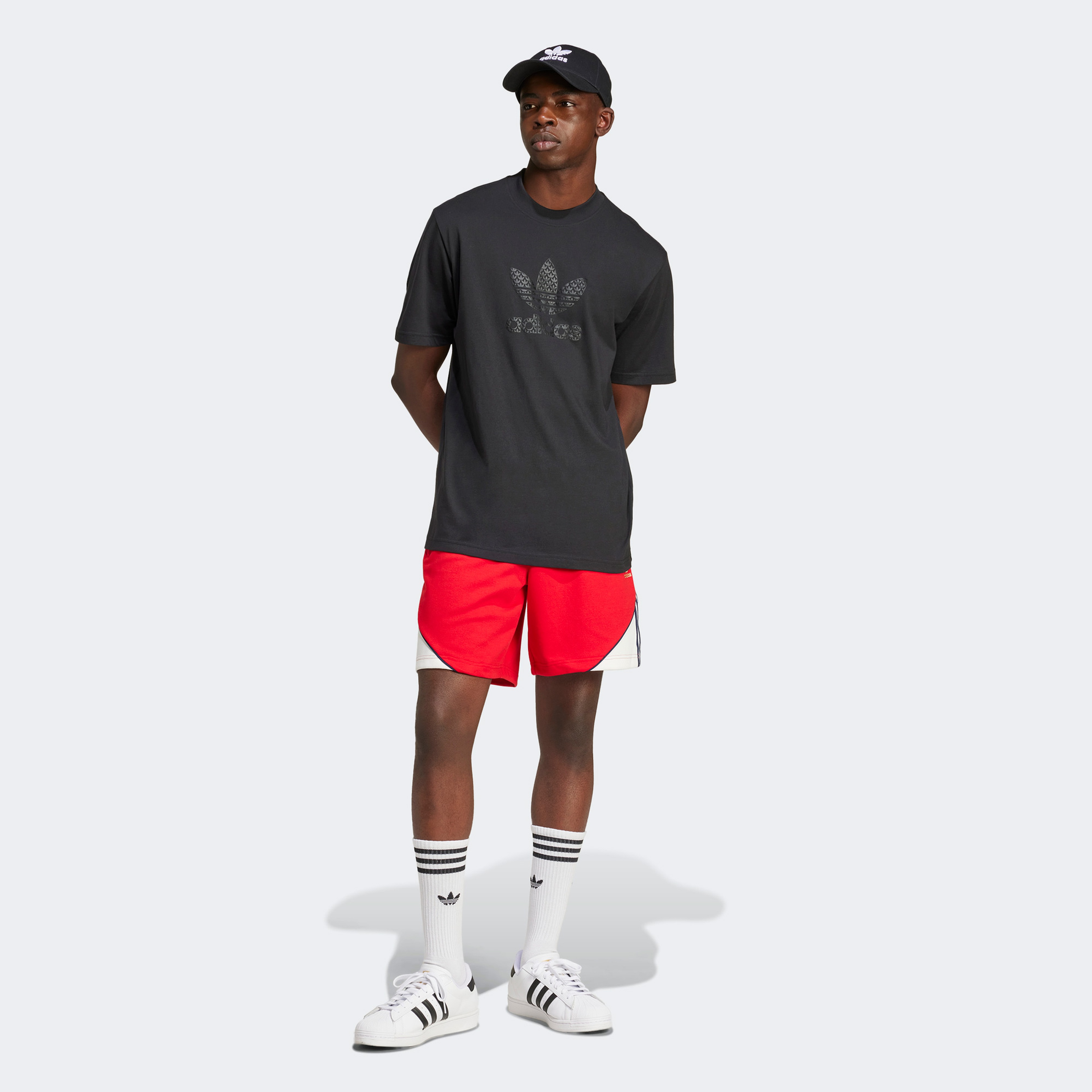 adidas Mono Erkek Siyah T-Shirt