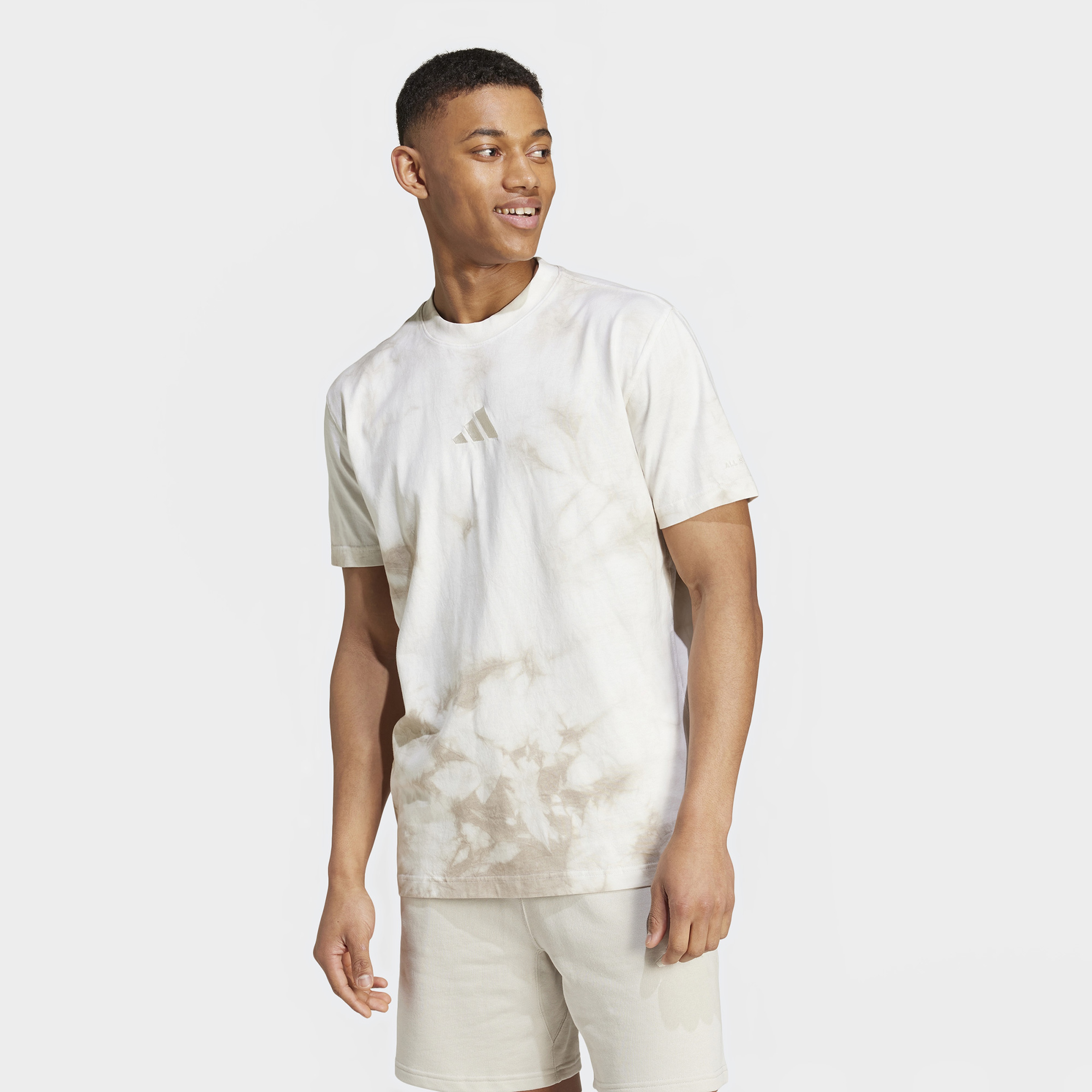 adidas All SZN Wash Erkek Bej T-Shirt