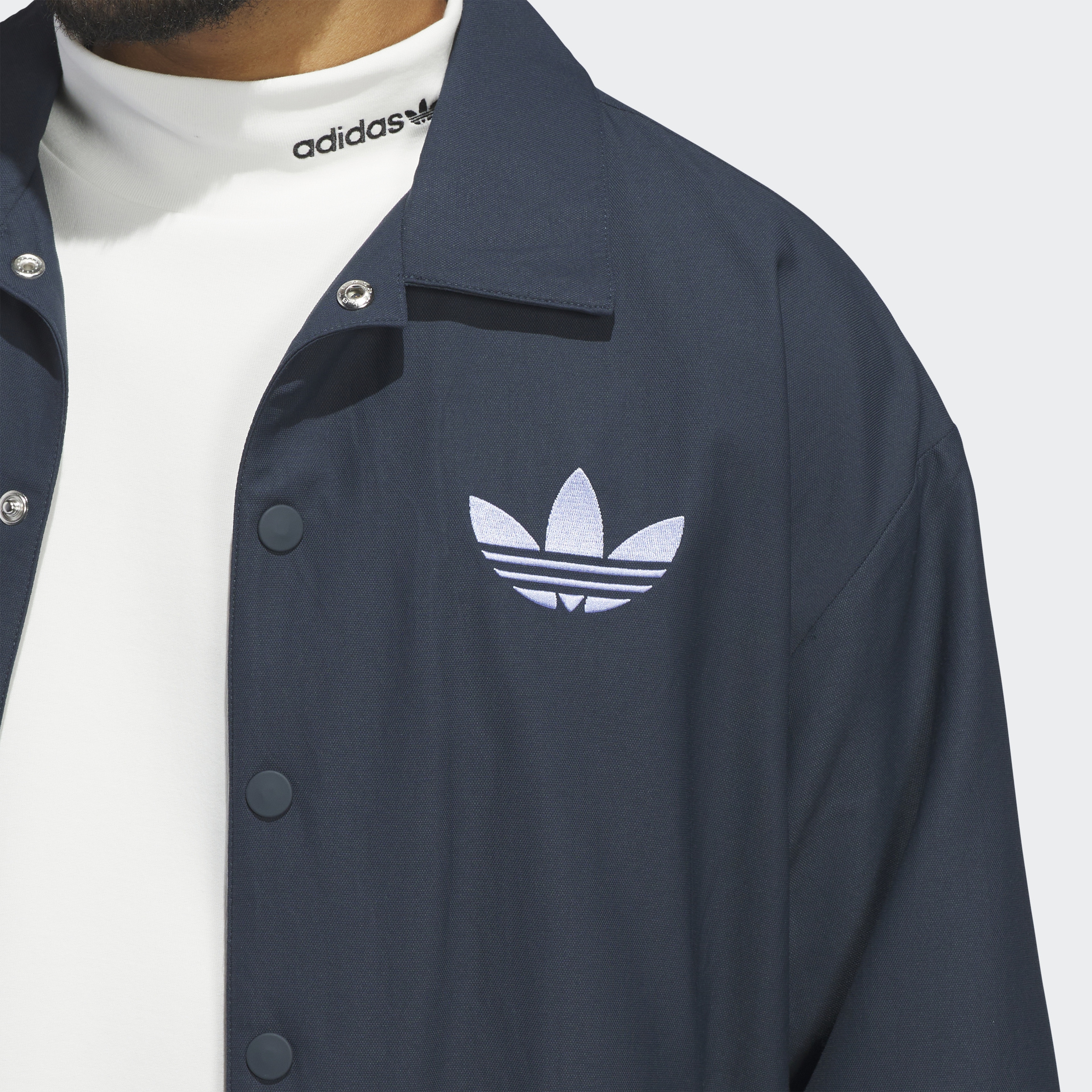 adidas Coach Unisex Mavi Ceket