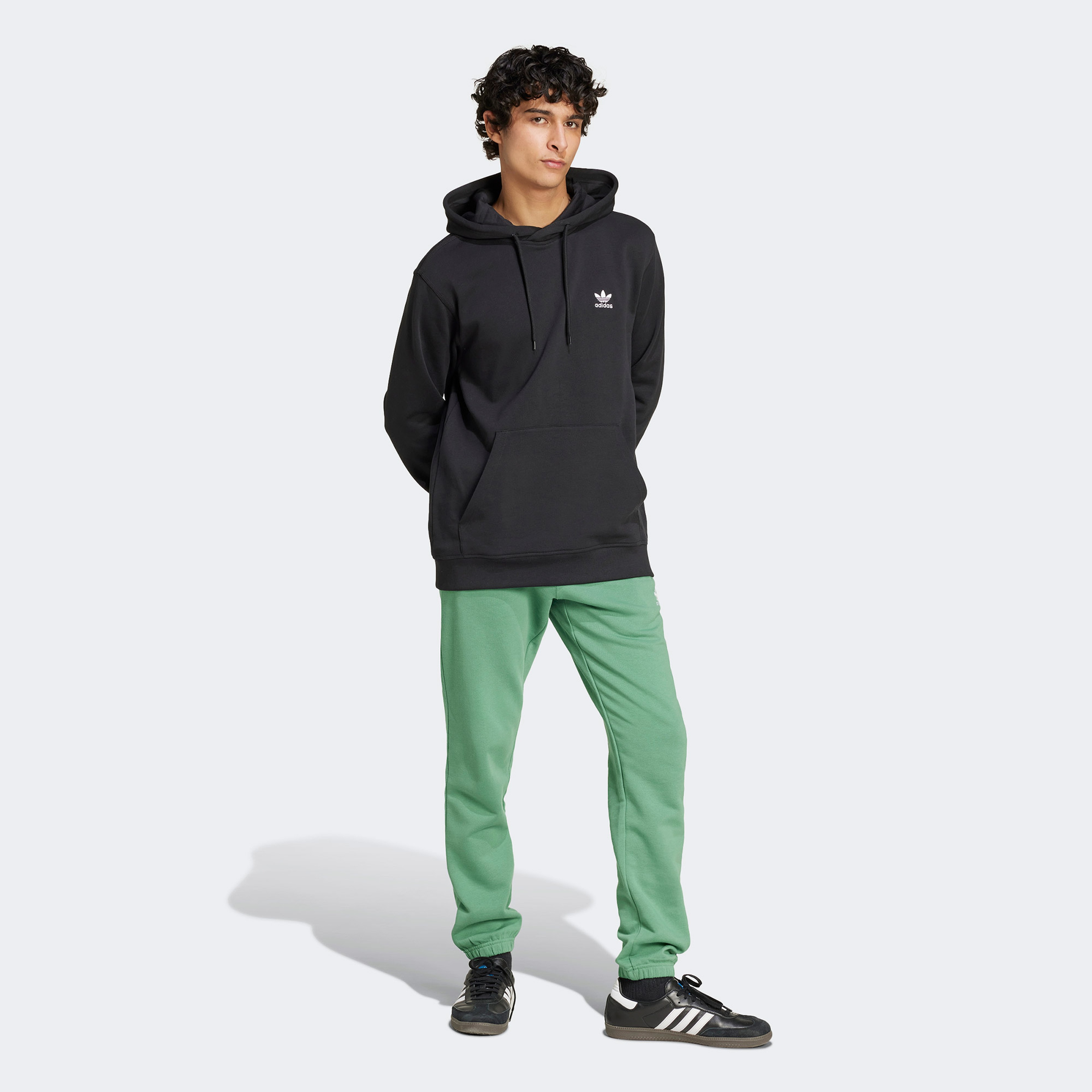 adidas Trefoil Essentials Erkek Yeşil Eşofman Altı