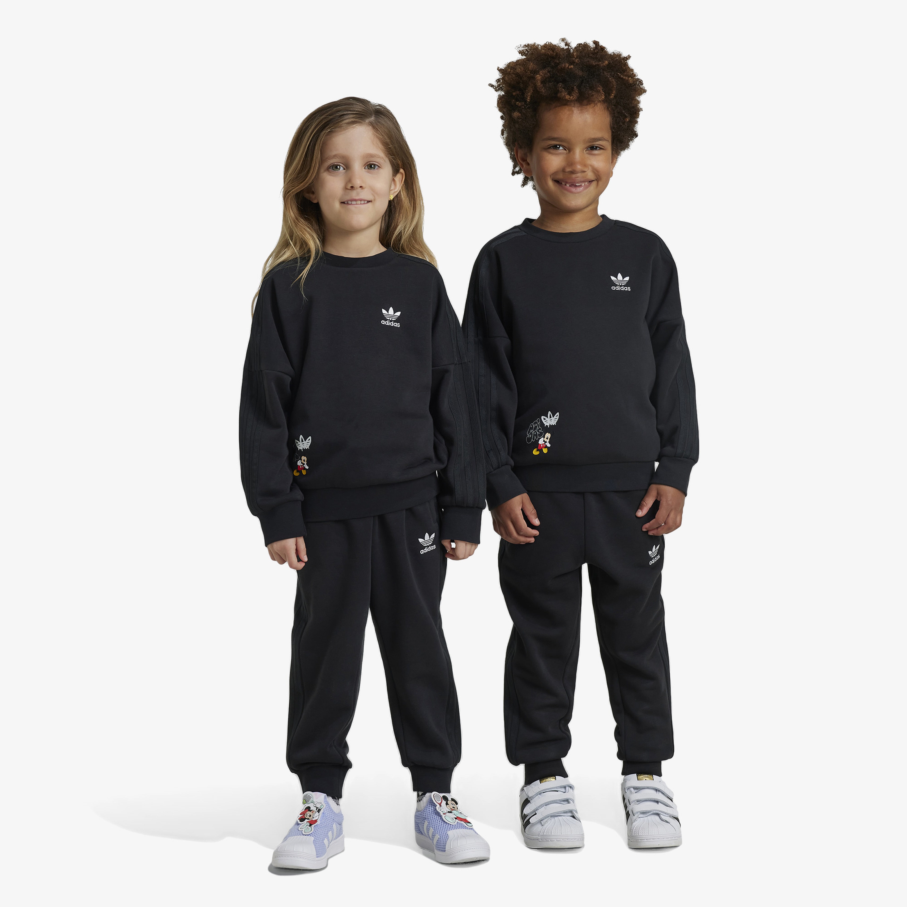 adidas Disney Mickey Mouse Çocuk Siyah Eşofman Takımı