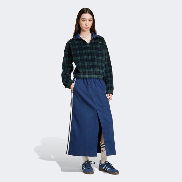 adidas Cotton Twill Midi Skirt Kadın Mavi Etek