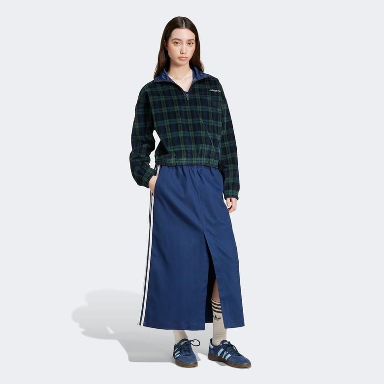 adidas Cotton Twill Midi Skirt Kadın Mavi Etek