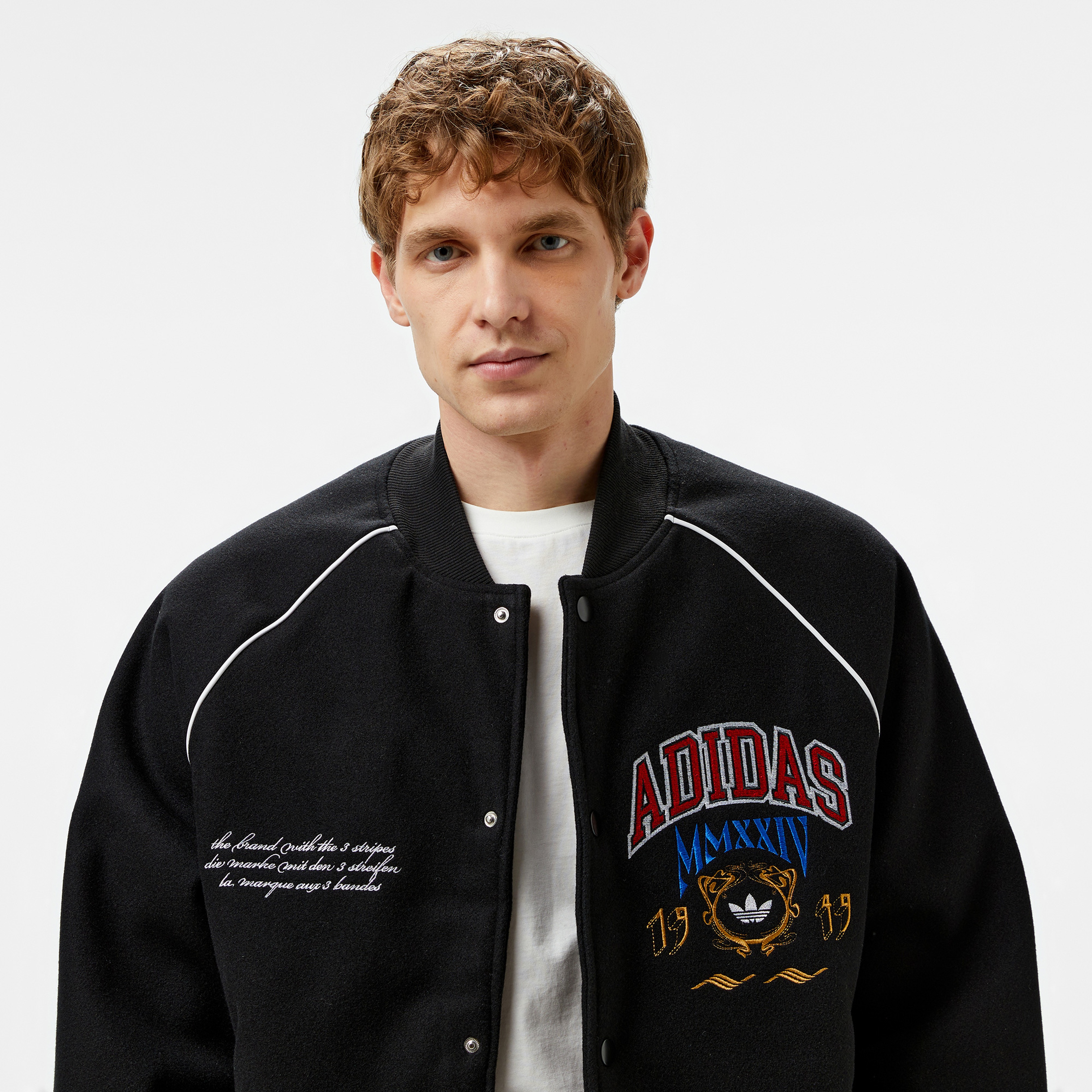 adidas VRCT Erkek Siyah Ceket