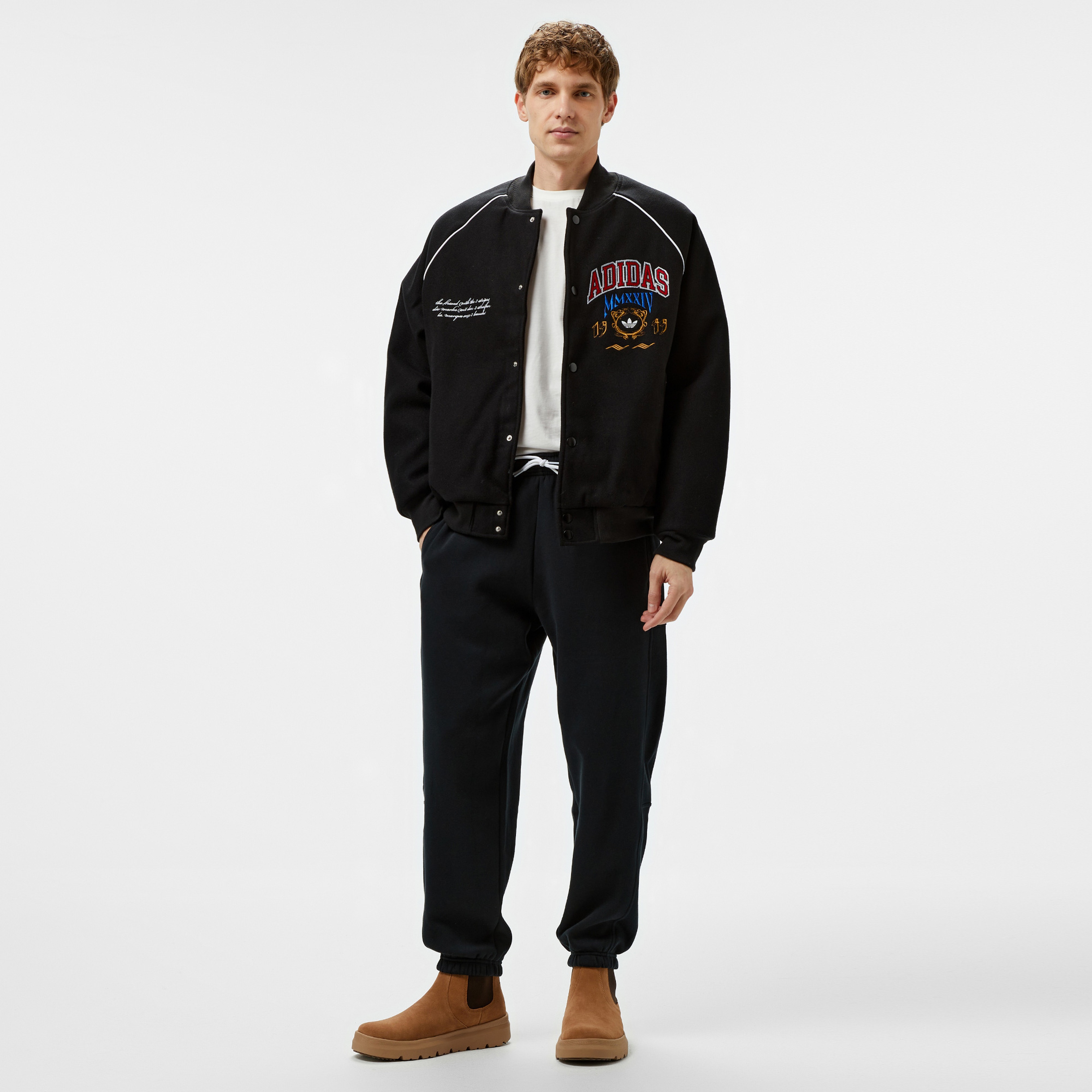 adidas VRCT Erkek Siyah Ceket