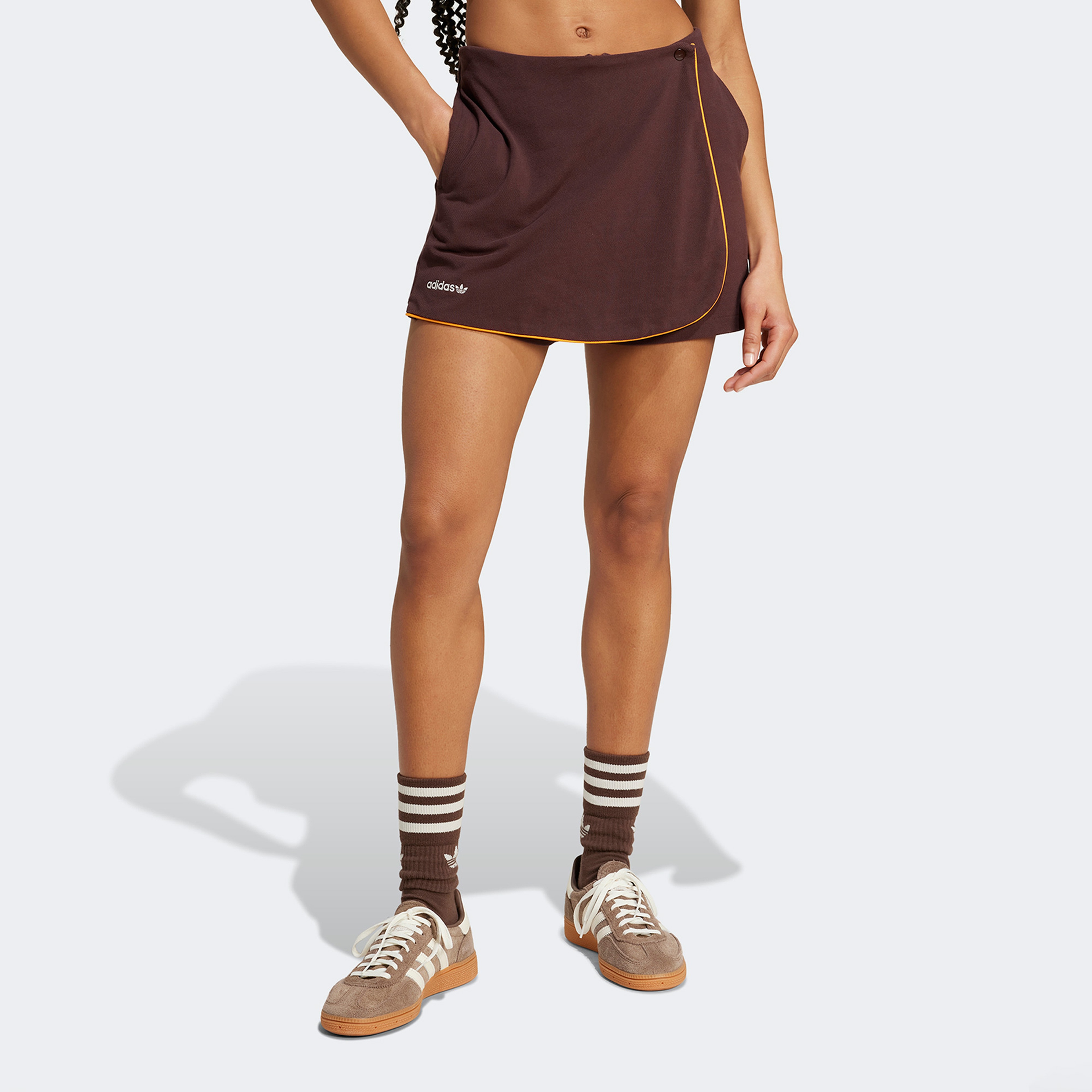 adidas 80's Kadın Kahverengi Şort