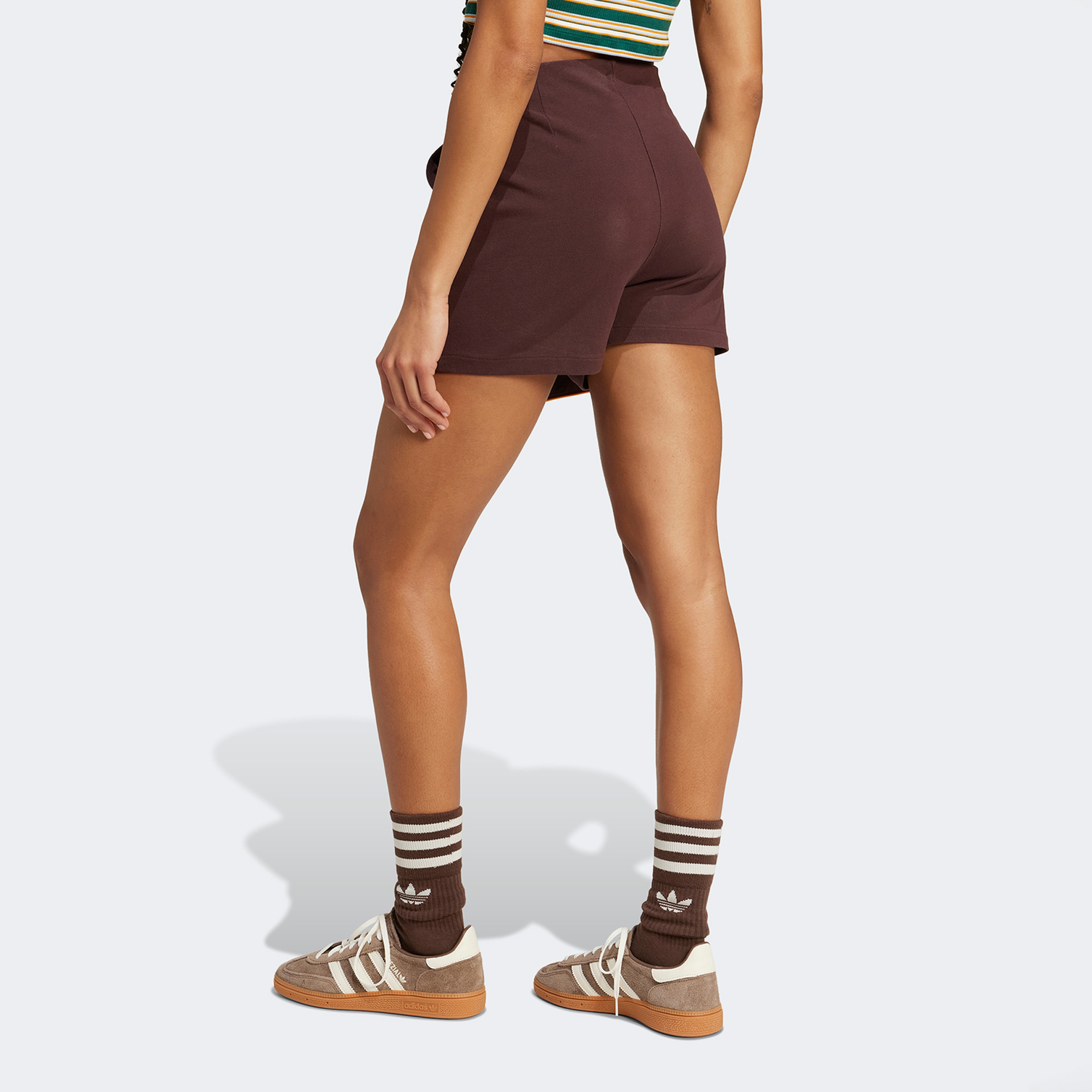 adidas 80's Kadın Kahverengi Şort