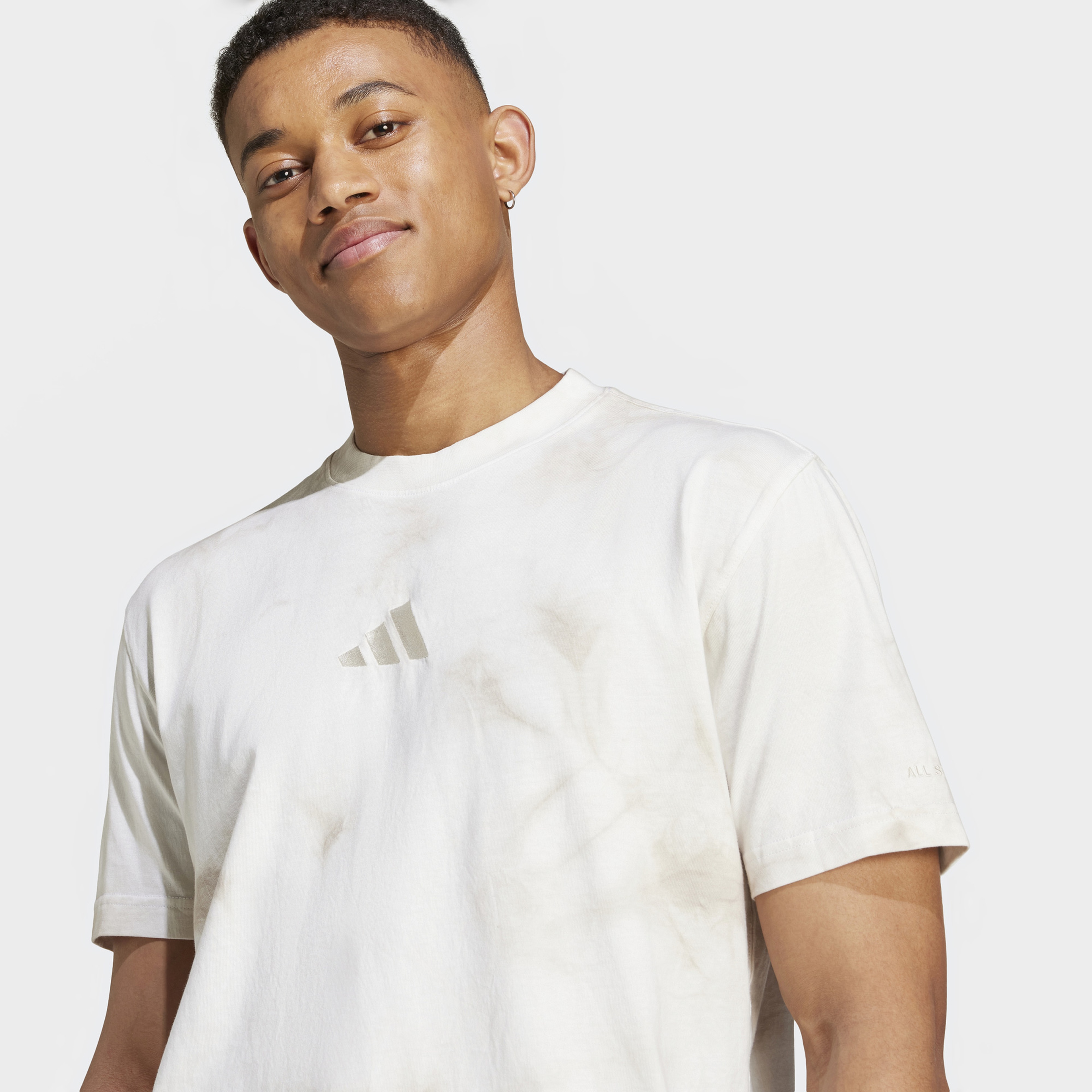 adidas All SZN Wash Erkek Bej T-Shirt