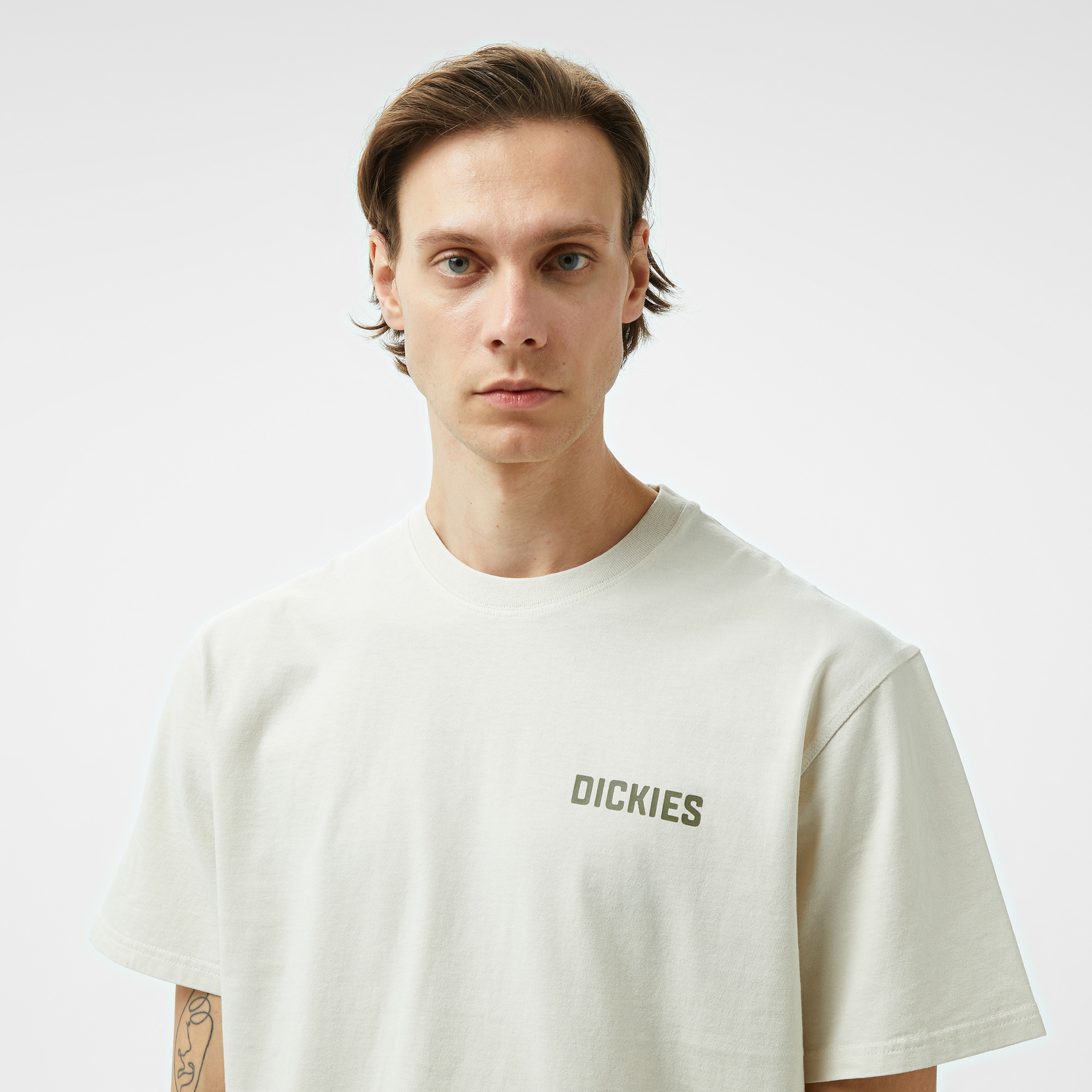 Dickies High Fliyng Workwear Beyaz Erkek T-Shirt