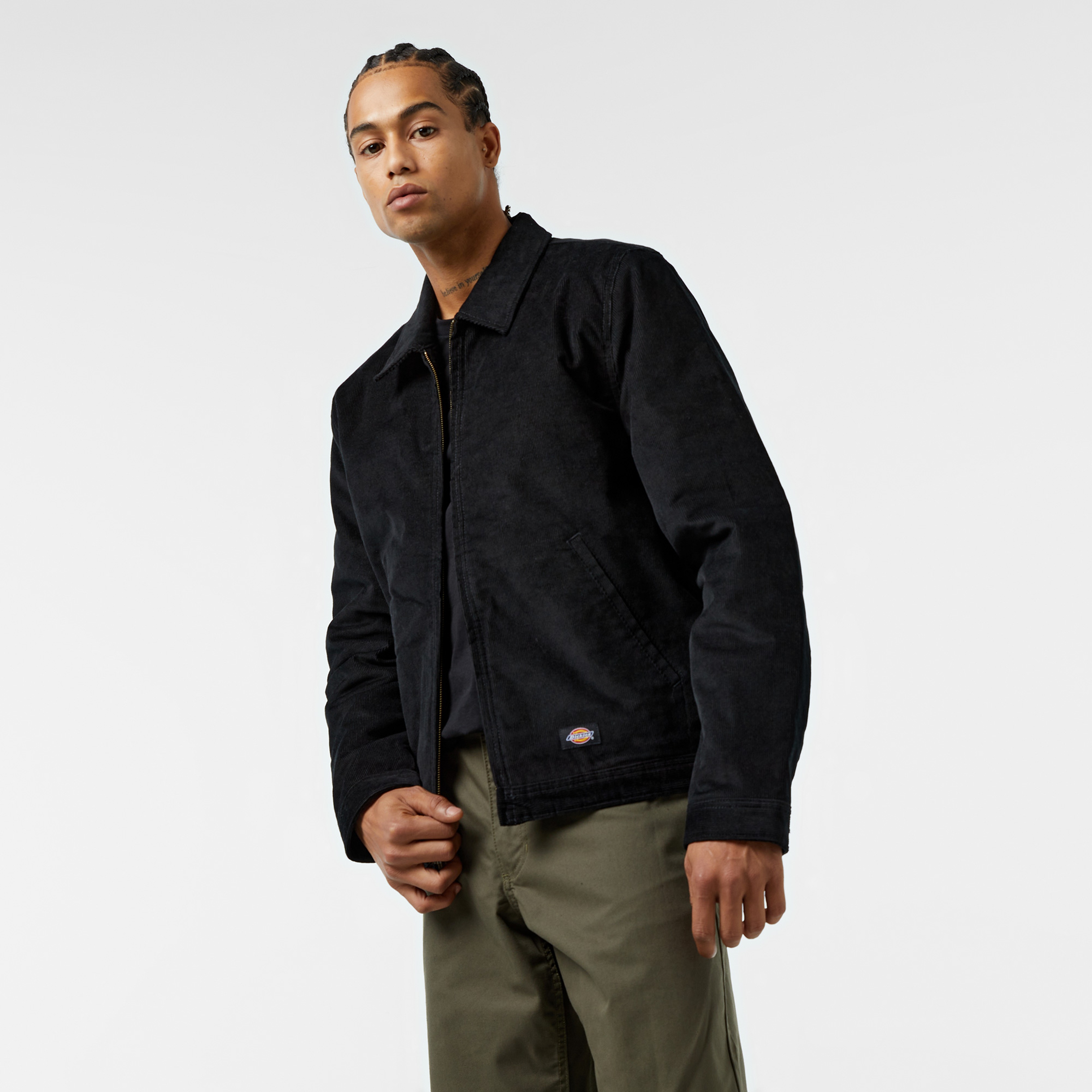 Dickies Corduroy Eisenhower Siyah Erkek Ceket
