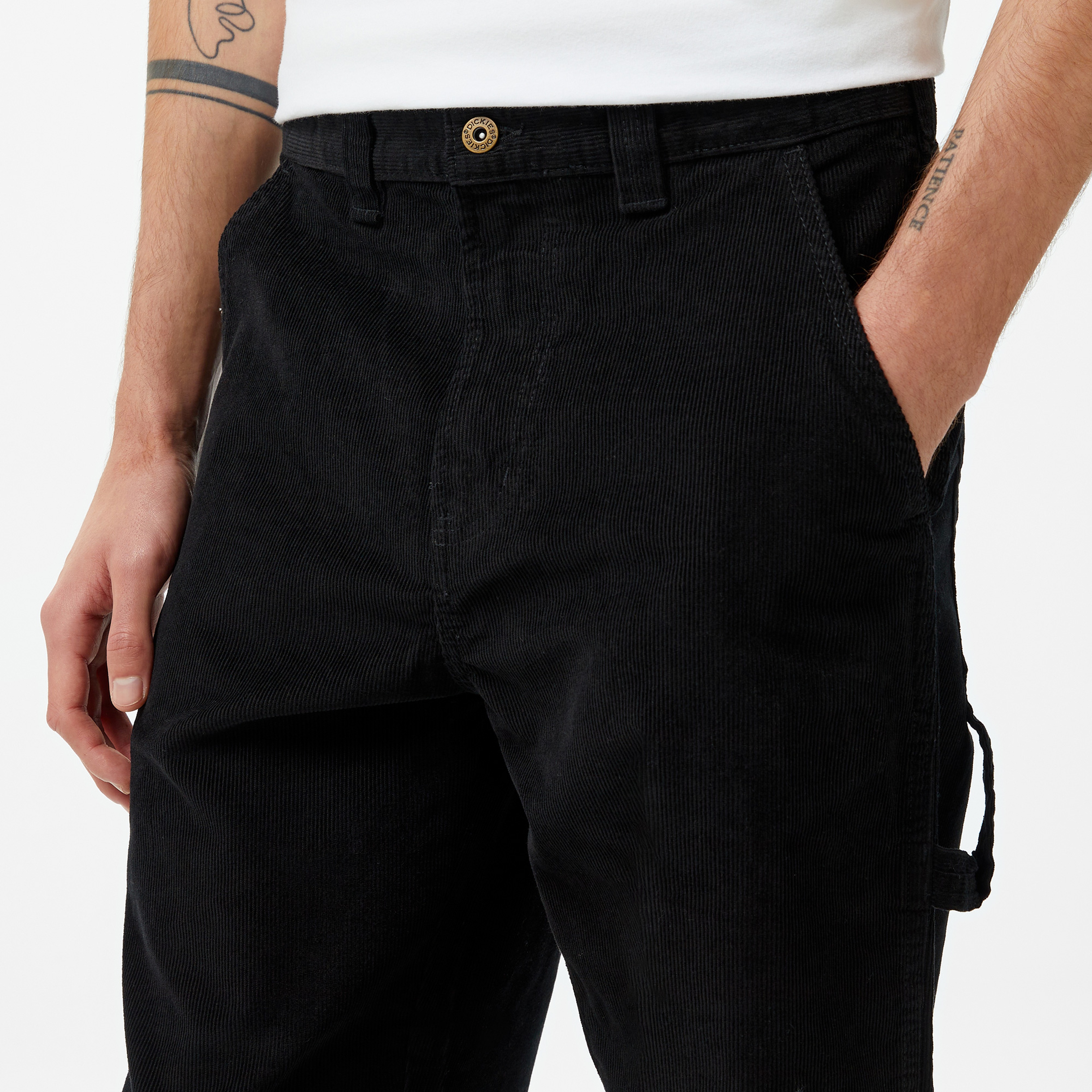 Dickies Corduroy Carpenter Siyah Erkek Pantolon