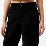 Dickies Corduroy Carpenter W Siyah Kadın Pantolon