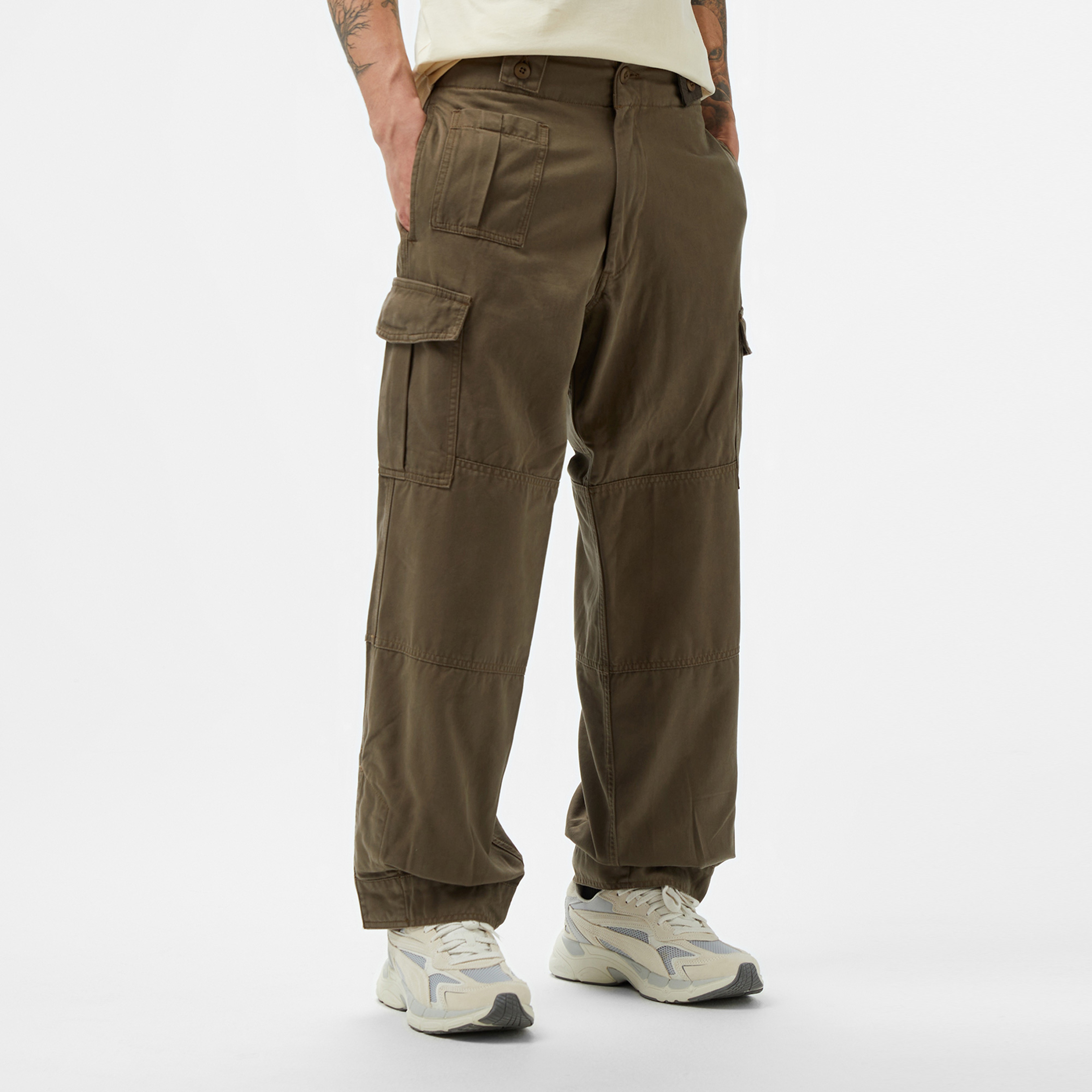 Alpha Industries  Belgian M-64 Erkek Kahverengi Pantolon