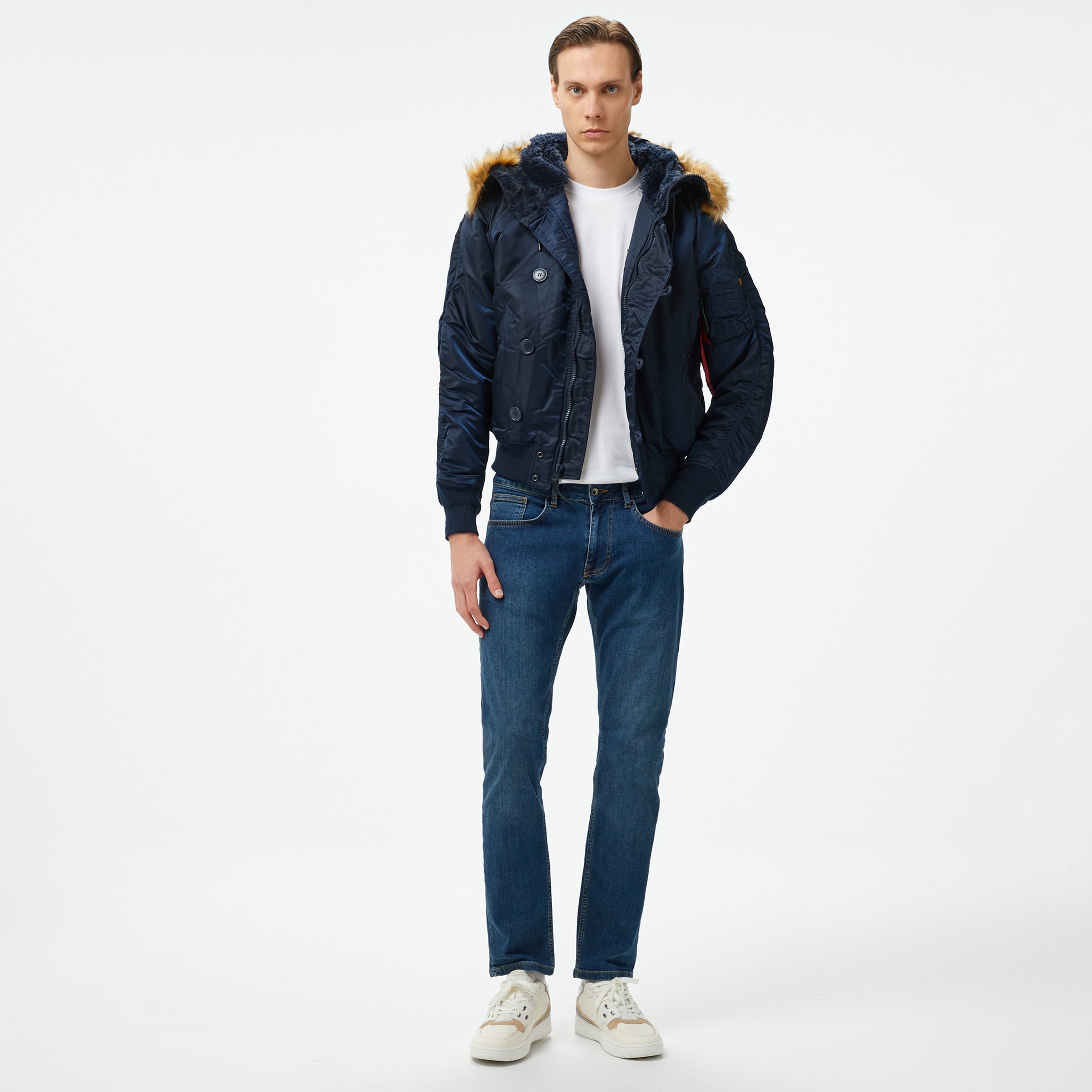 Alpha Industries  N-2B Short Waist Unisex Mavi Mont