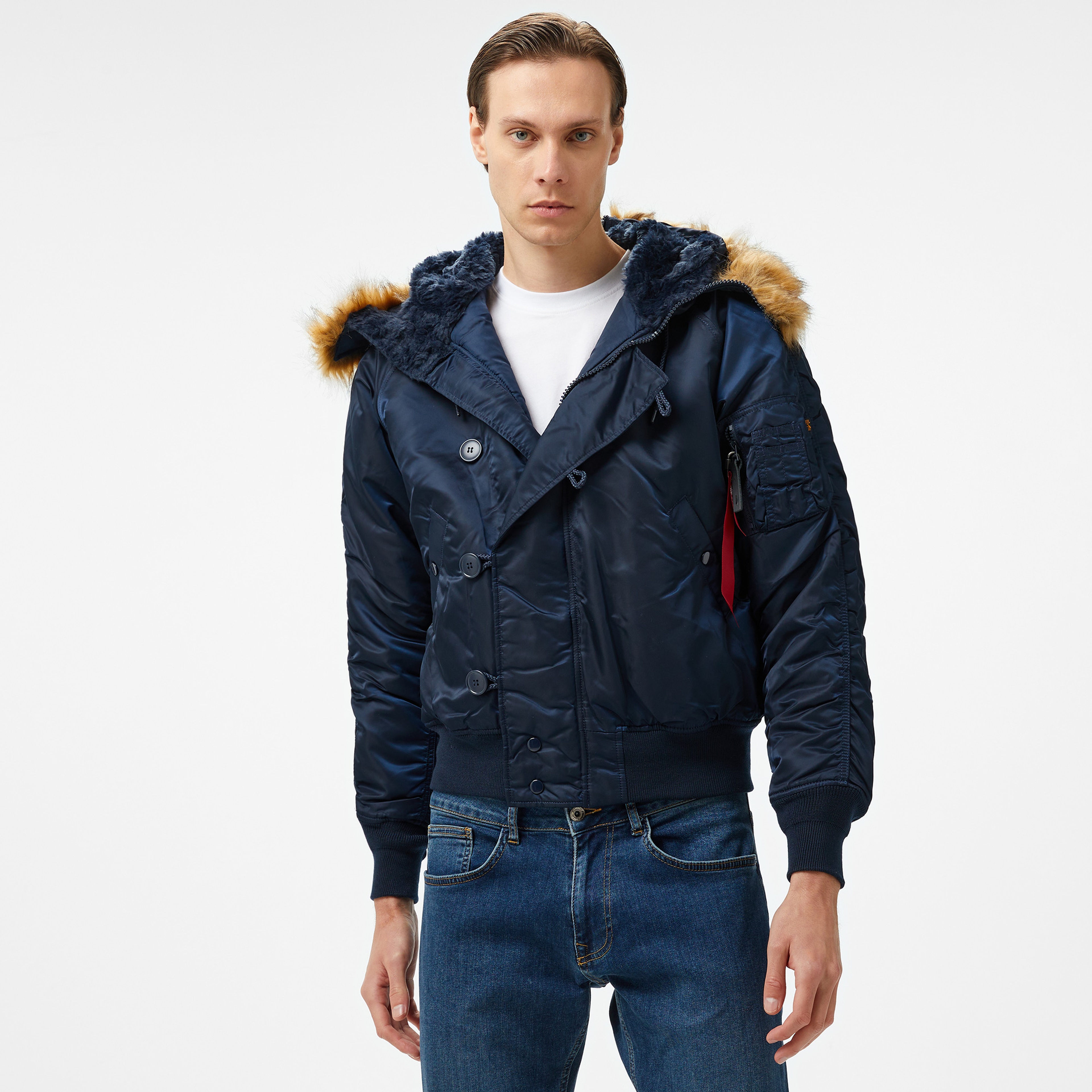 Alpha Industries  N-2B Short Waist Unisex Mavi Mont