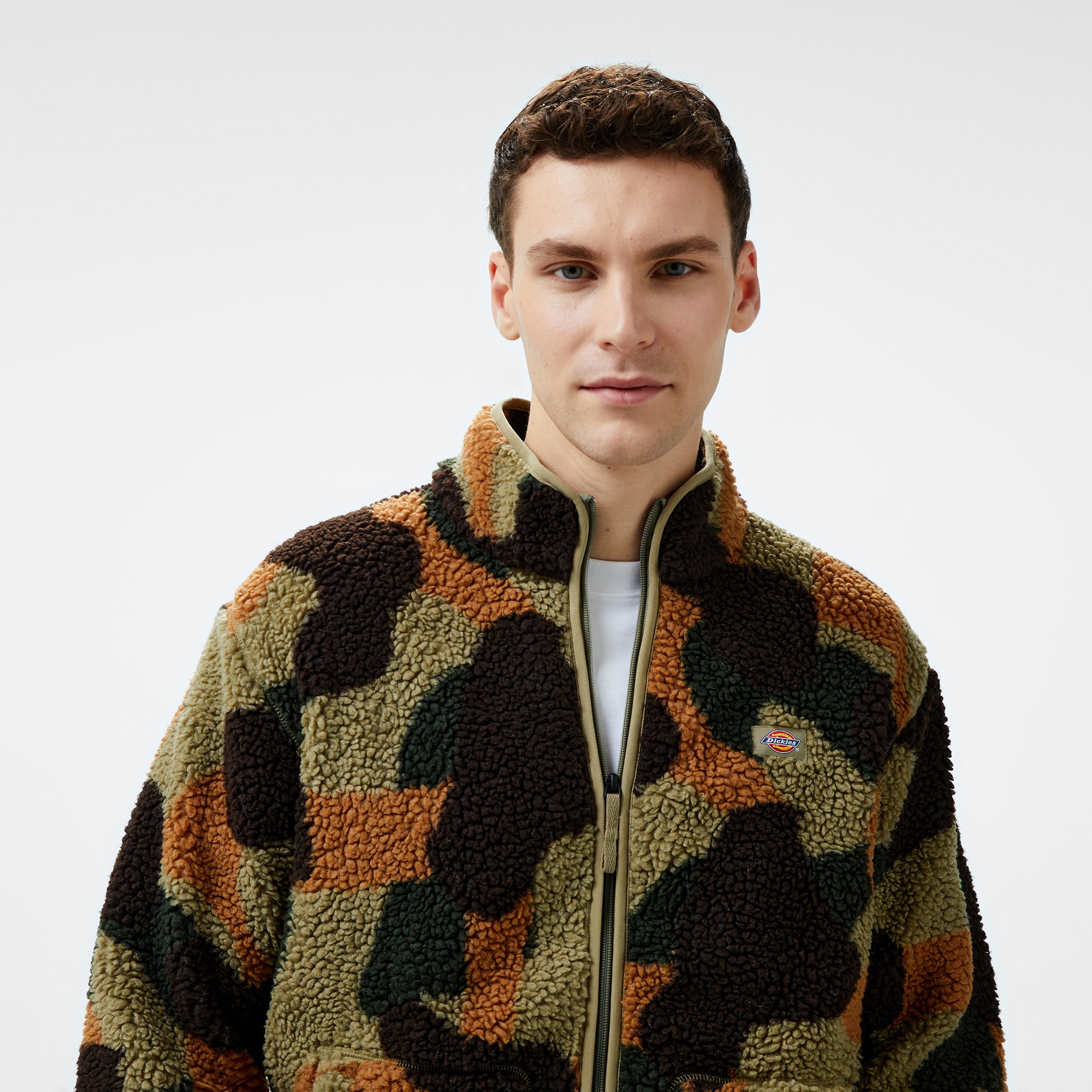 Dickies Mount Hope Camo Erkek Haki Sweatshirt