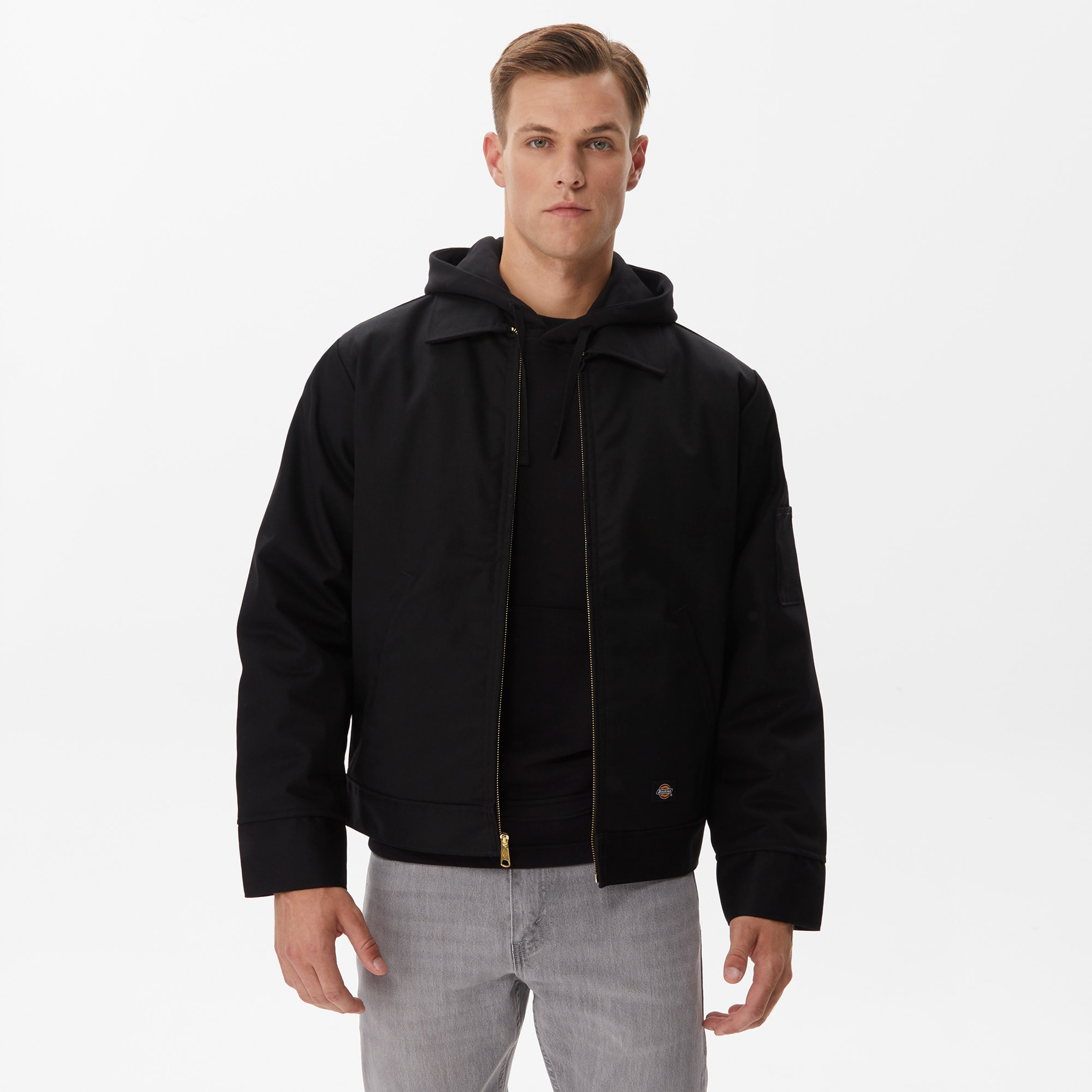 Dickies Lined Eisenhower Rec Erkek Siyah Ceket