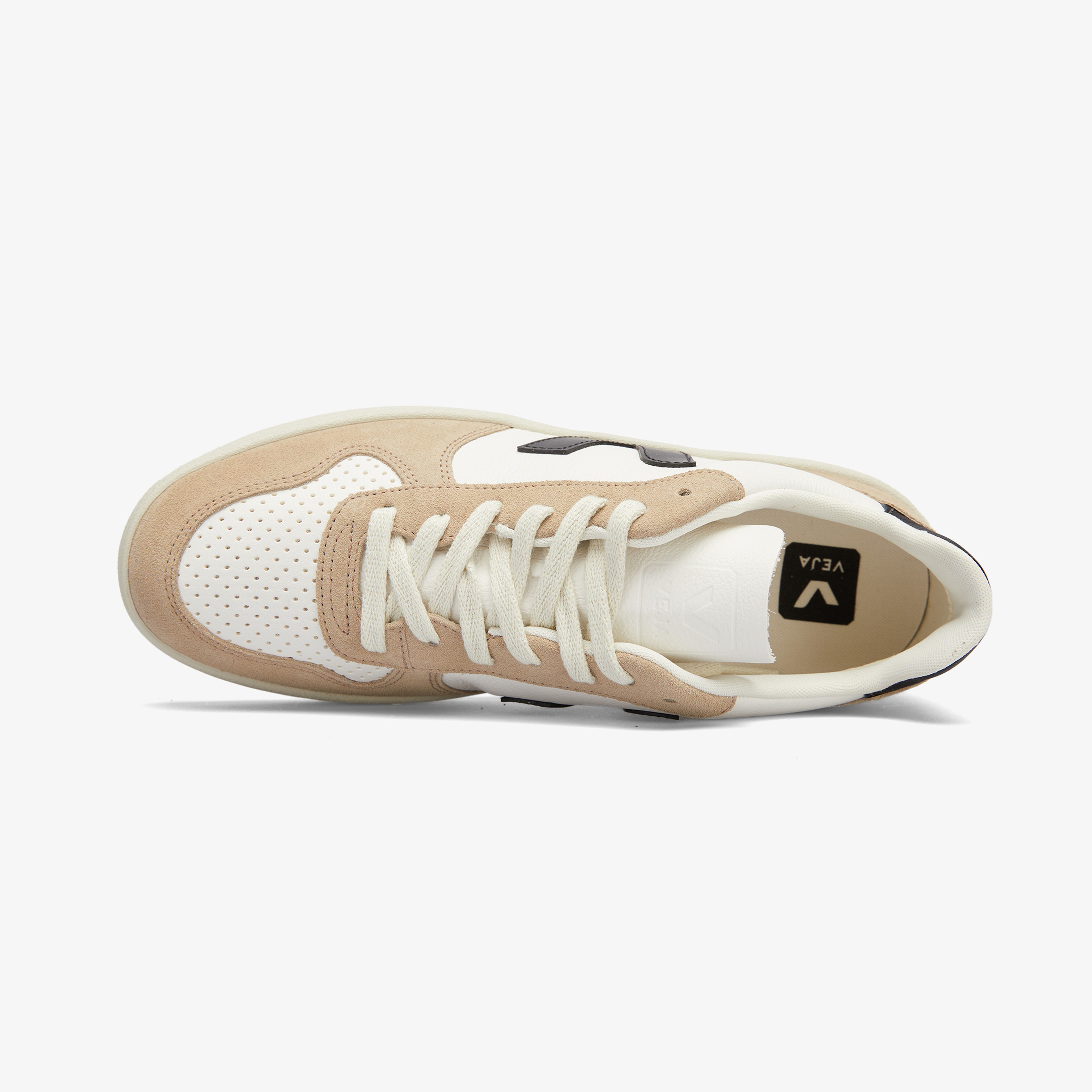 Veja V-10 Chromefree Leather Erkek Beyaz Sneaker