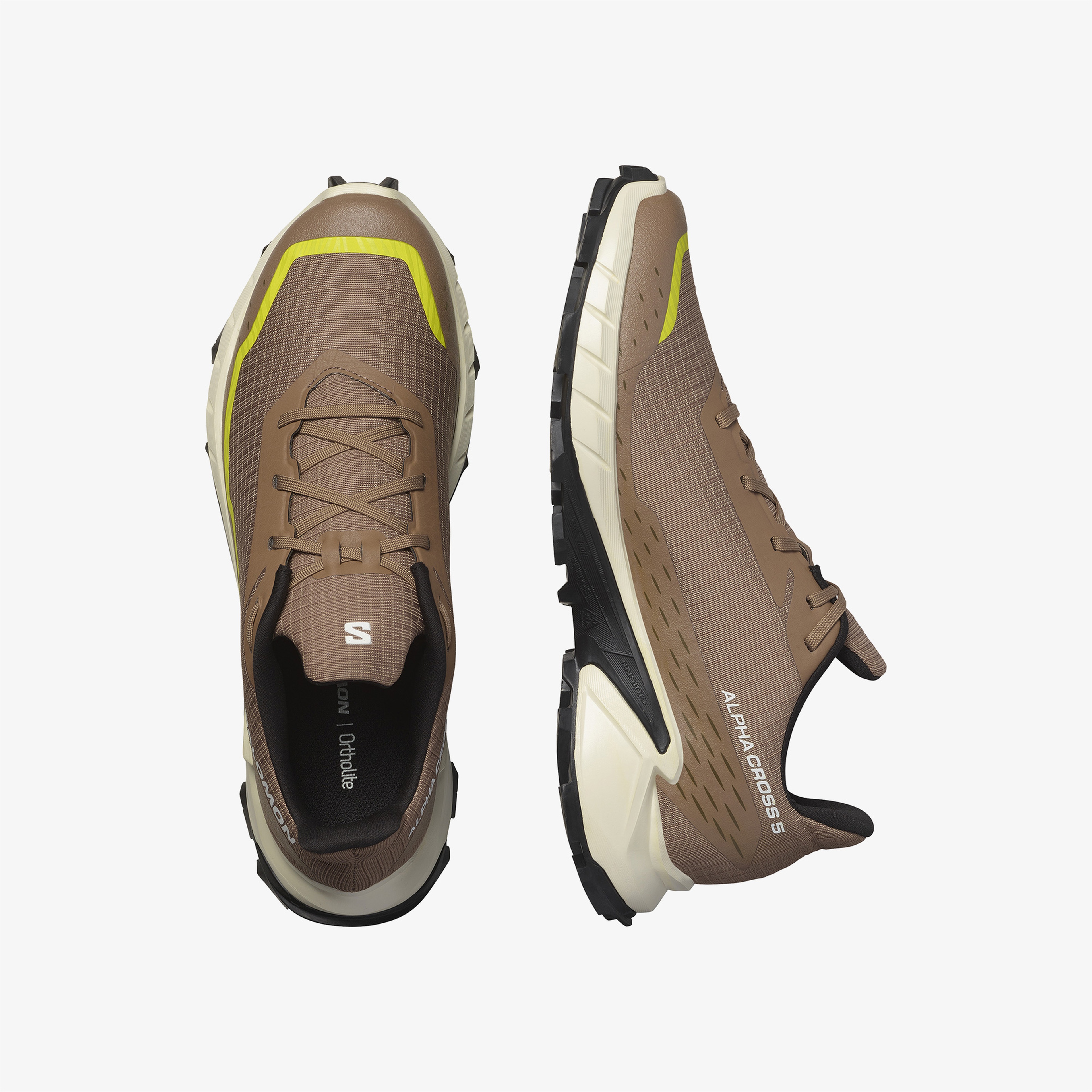 Salomon Alphacross 5 Erkek Kahverengi Outdoor Ayakkabı