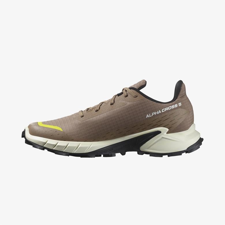 Salomon Alphacross 5 Erkek Kahverengi Outdoor Ayakkabı