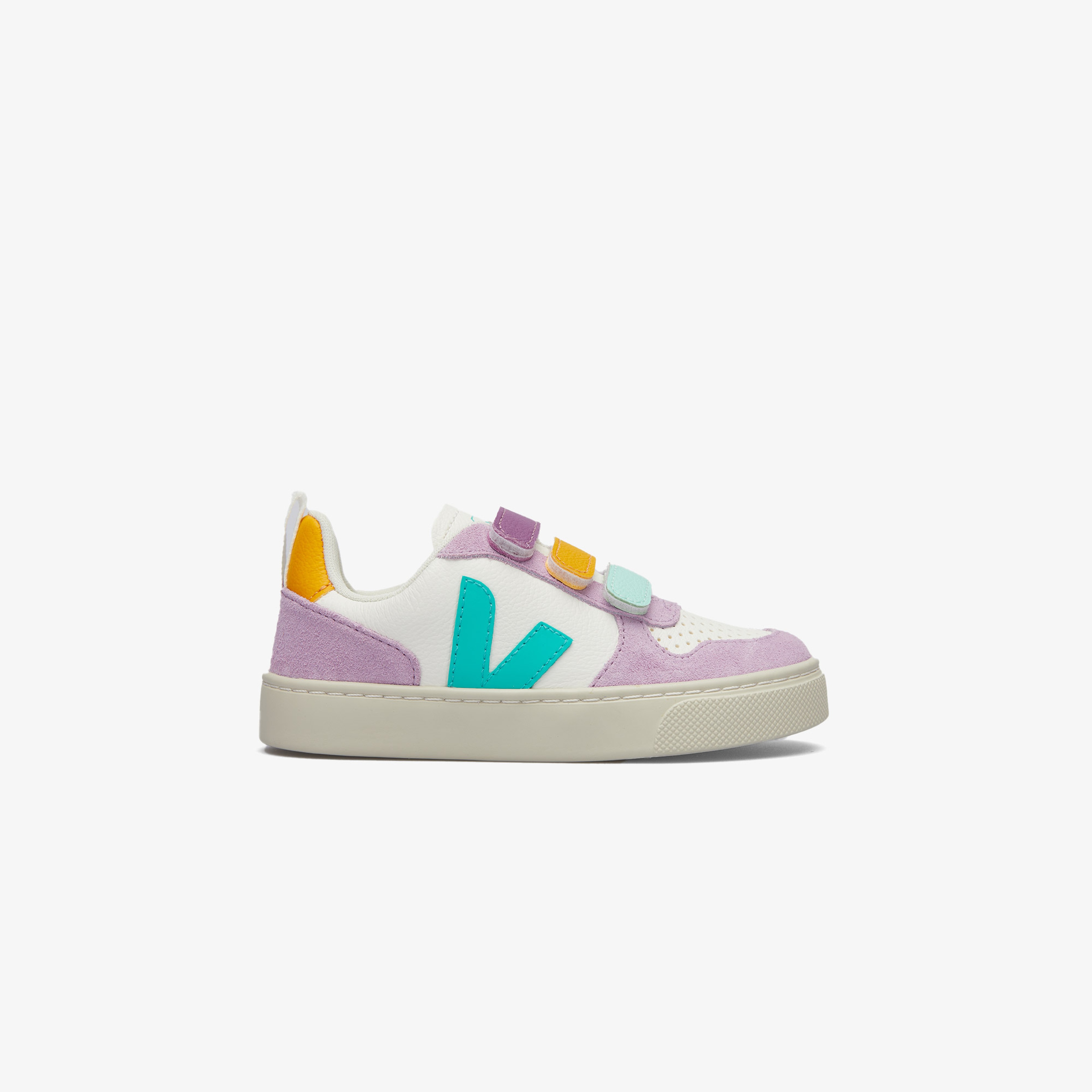 Veja Small V-10 Chromefree Leather Çocuk Renkli Sneaker