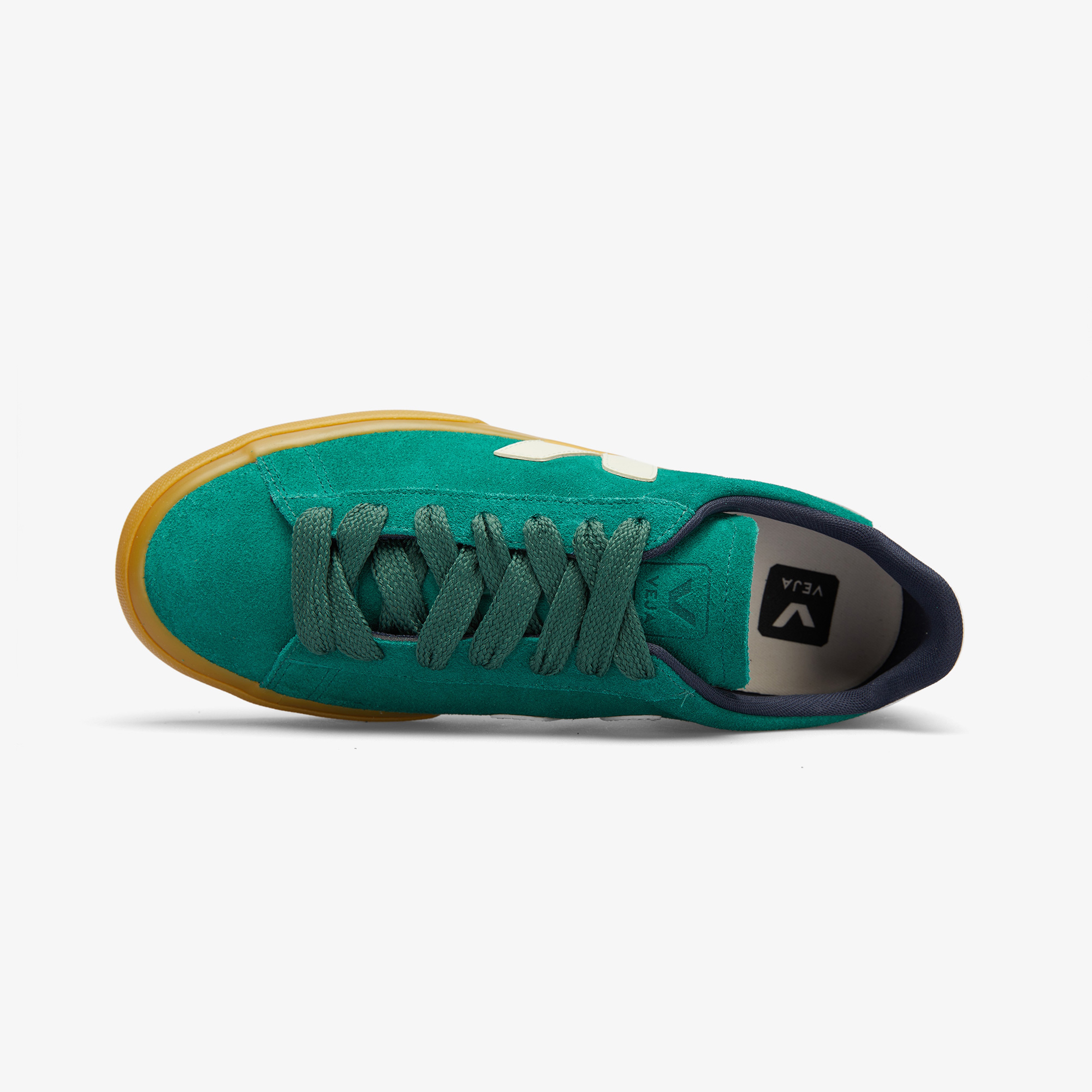 Veja Campo Bold Suede Erkek Yeşil Sneaker
