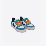 Veja Small V-10 Chromefree Leather Çocuk Renkli Sneaker