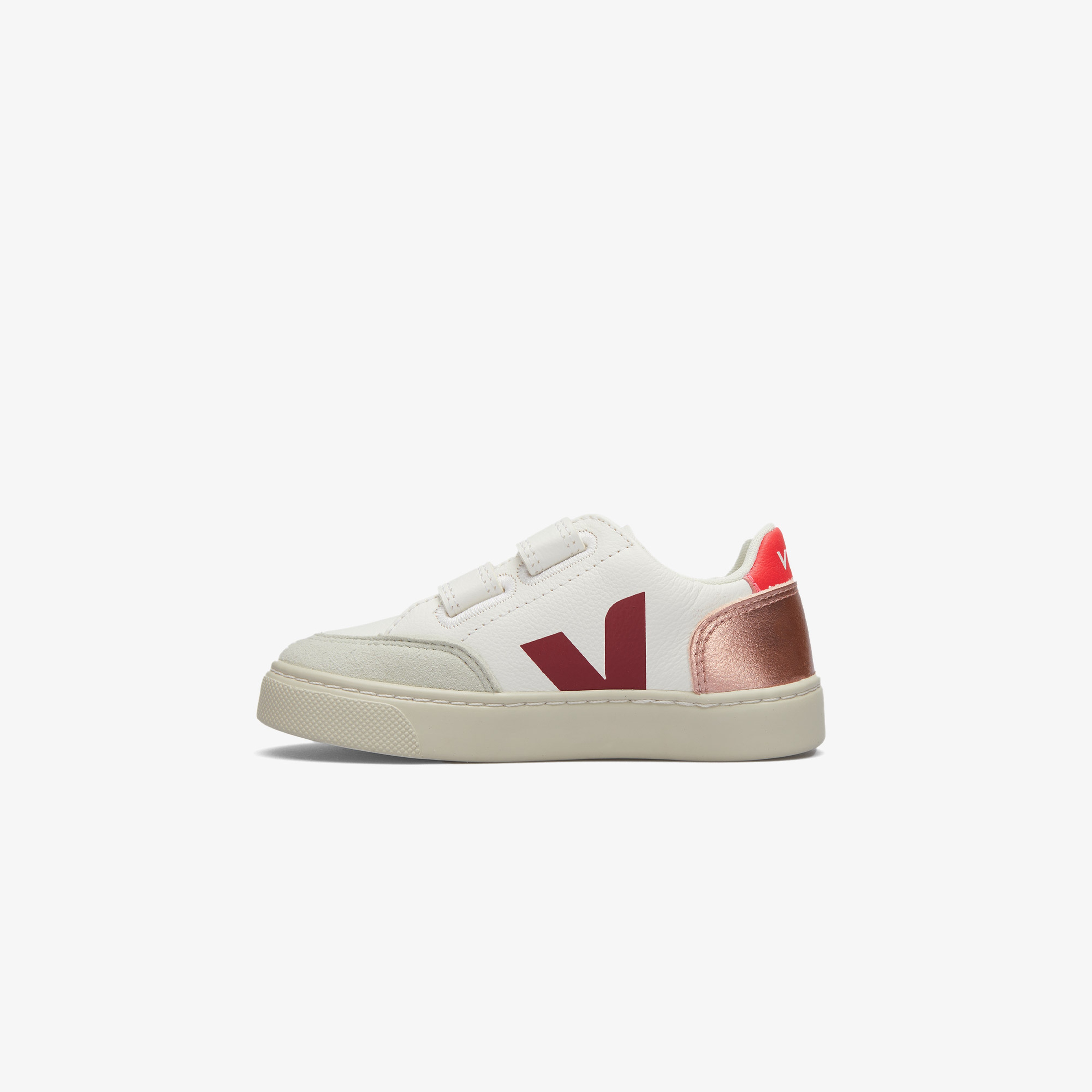 Veja Small V-12 Chromefree Leather Çocuk Renkli Sneaker