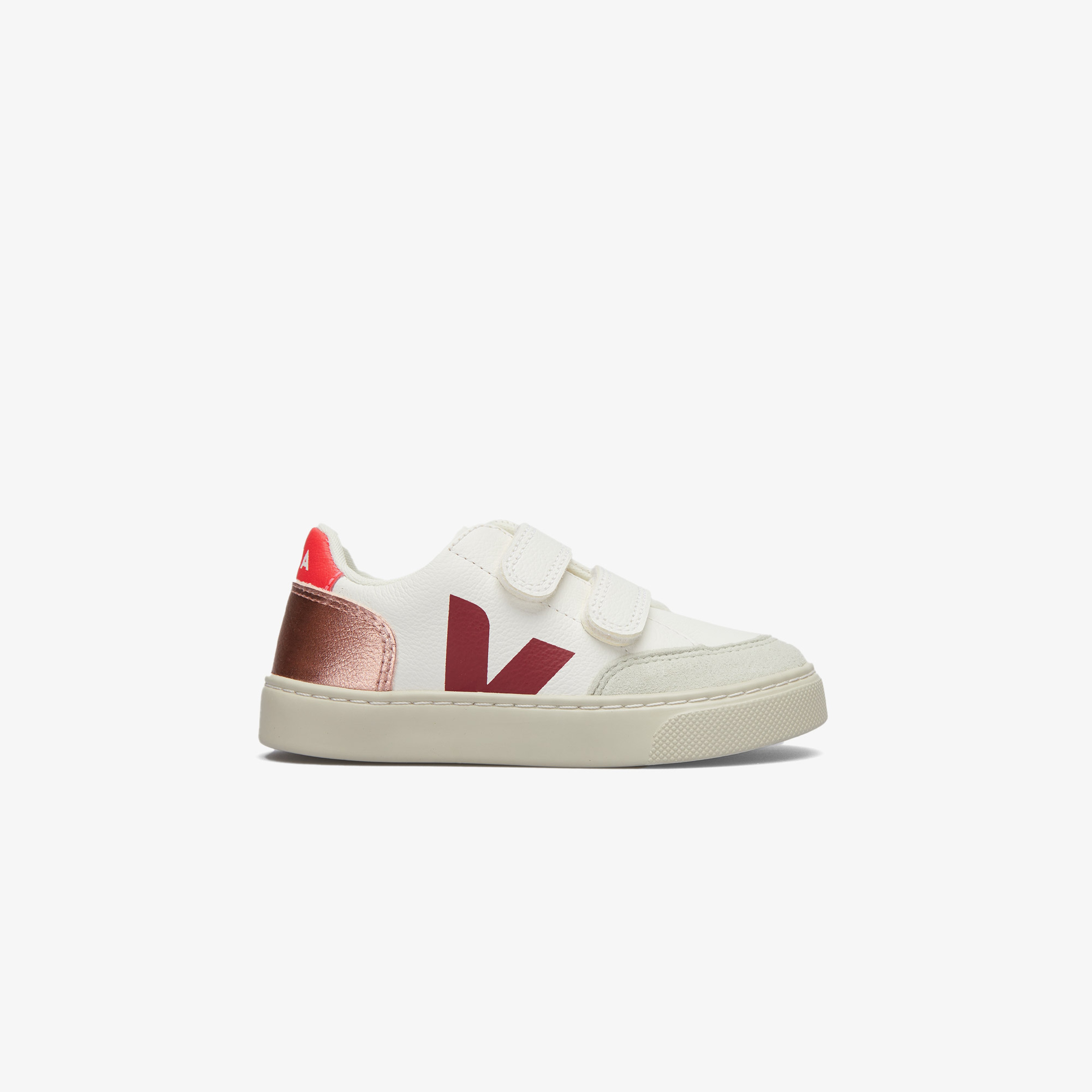 Veja Small V-12 Chromefree Leather Çocuk Renkli Sneaker