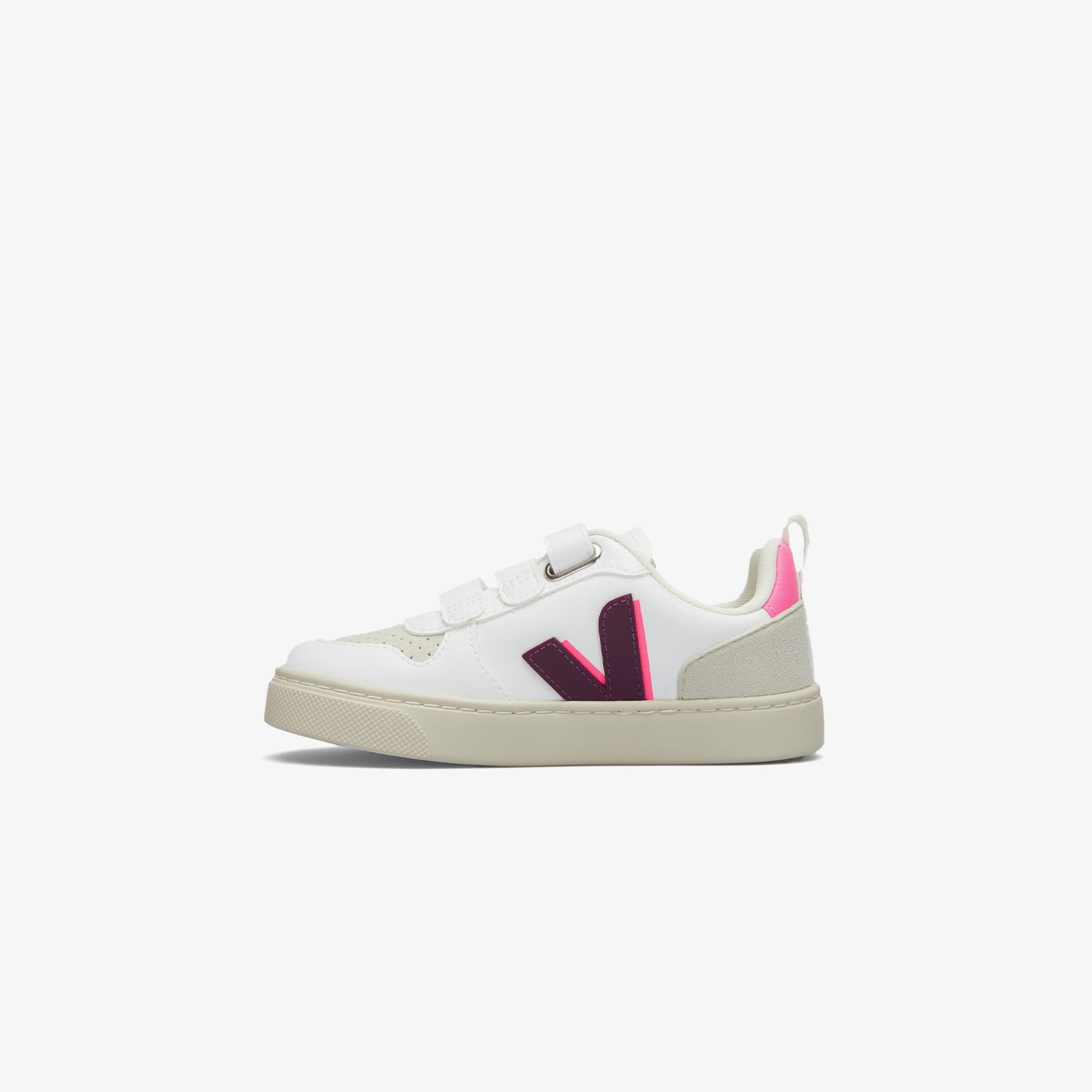 Veja Small V-10 W Cwl Çocuk Beyaz/Kırmızı Sneaker