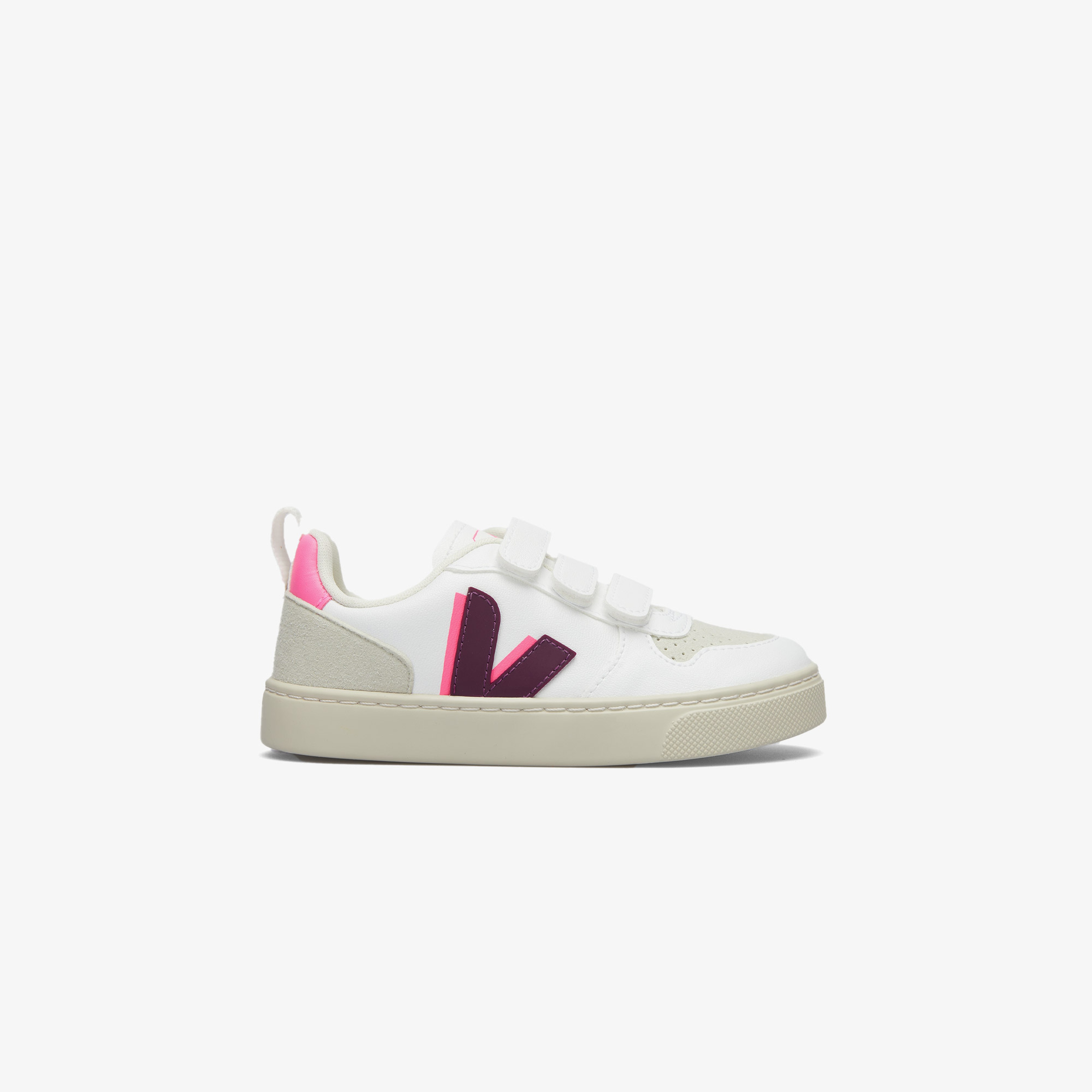 Veja Small V-10 W Cwl Çocuk Beyaz/Kırmızı Sneaker