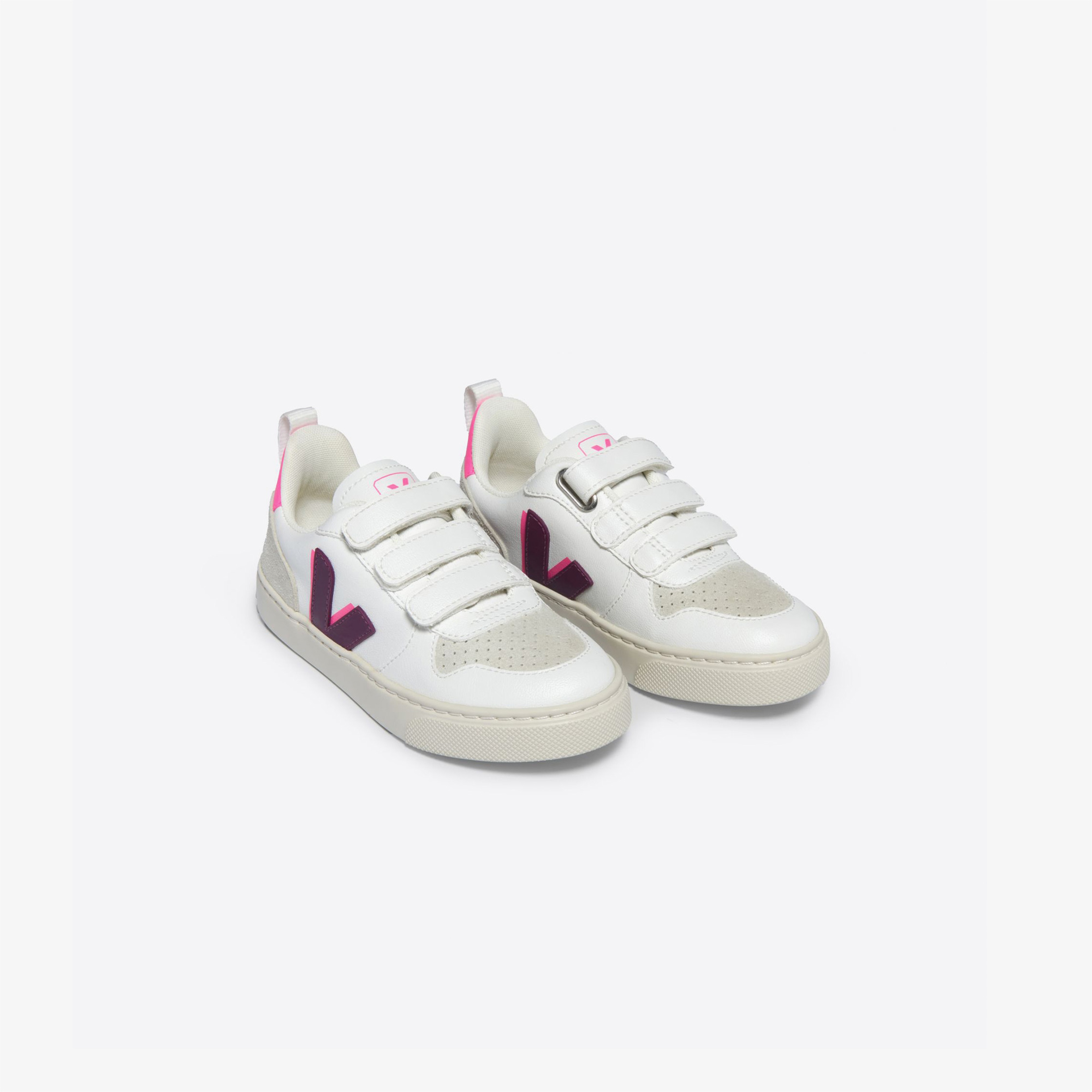 Veja Small V-10 W Cwl Çocuk Beyaz/Kırmızı Sneaker