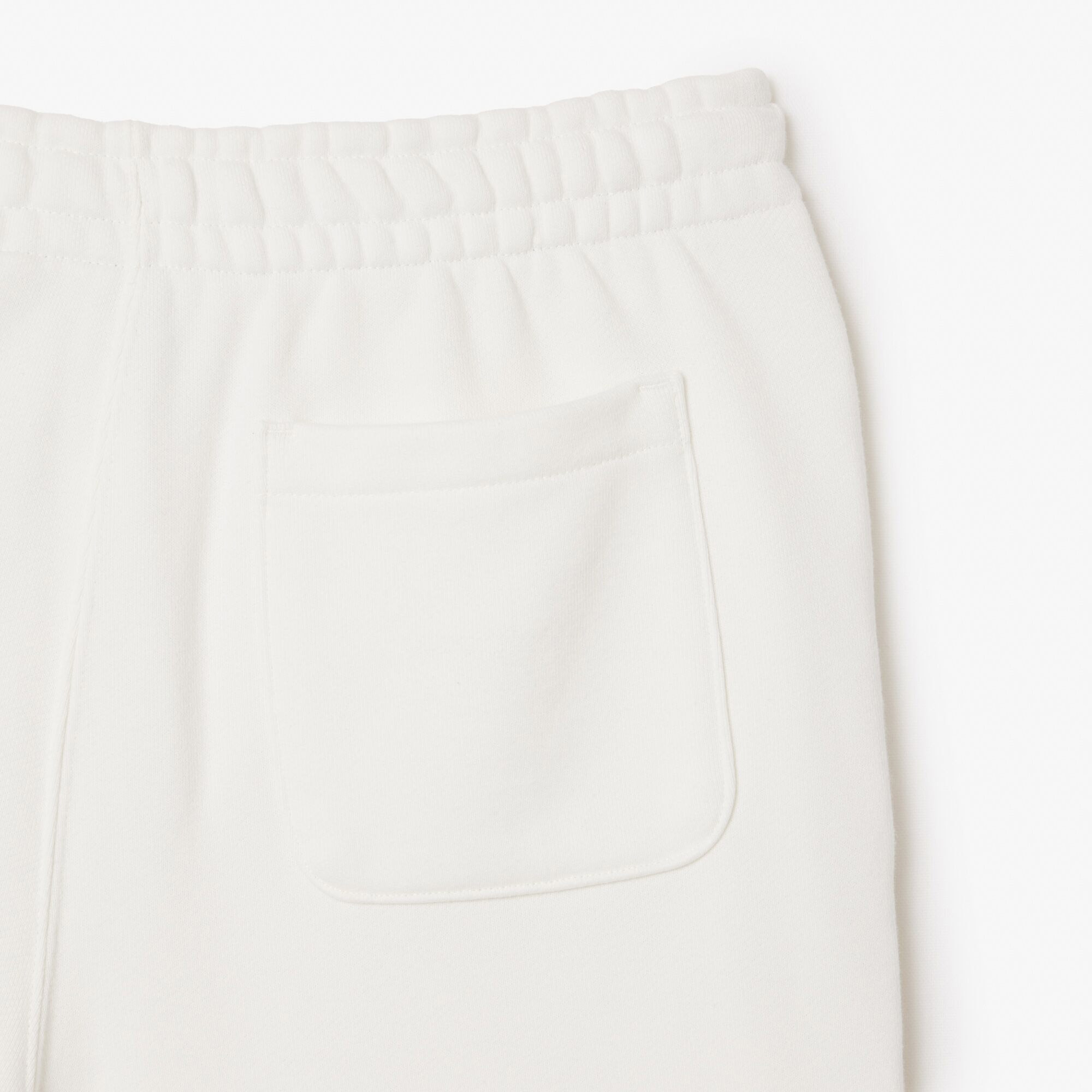 Unisex Relaxed Fit Organik Pamuk Beyaz Eşofman Altı