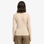 Timberland Polartec Wicking Long-Sleeve Kadın Krem T-Shirt