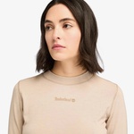 Timberland Polartec Wicking Long-Sleeve Kadın Krem T-Shirt