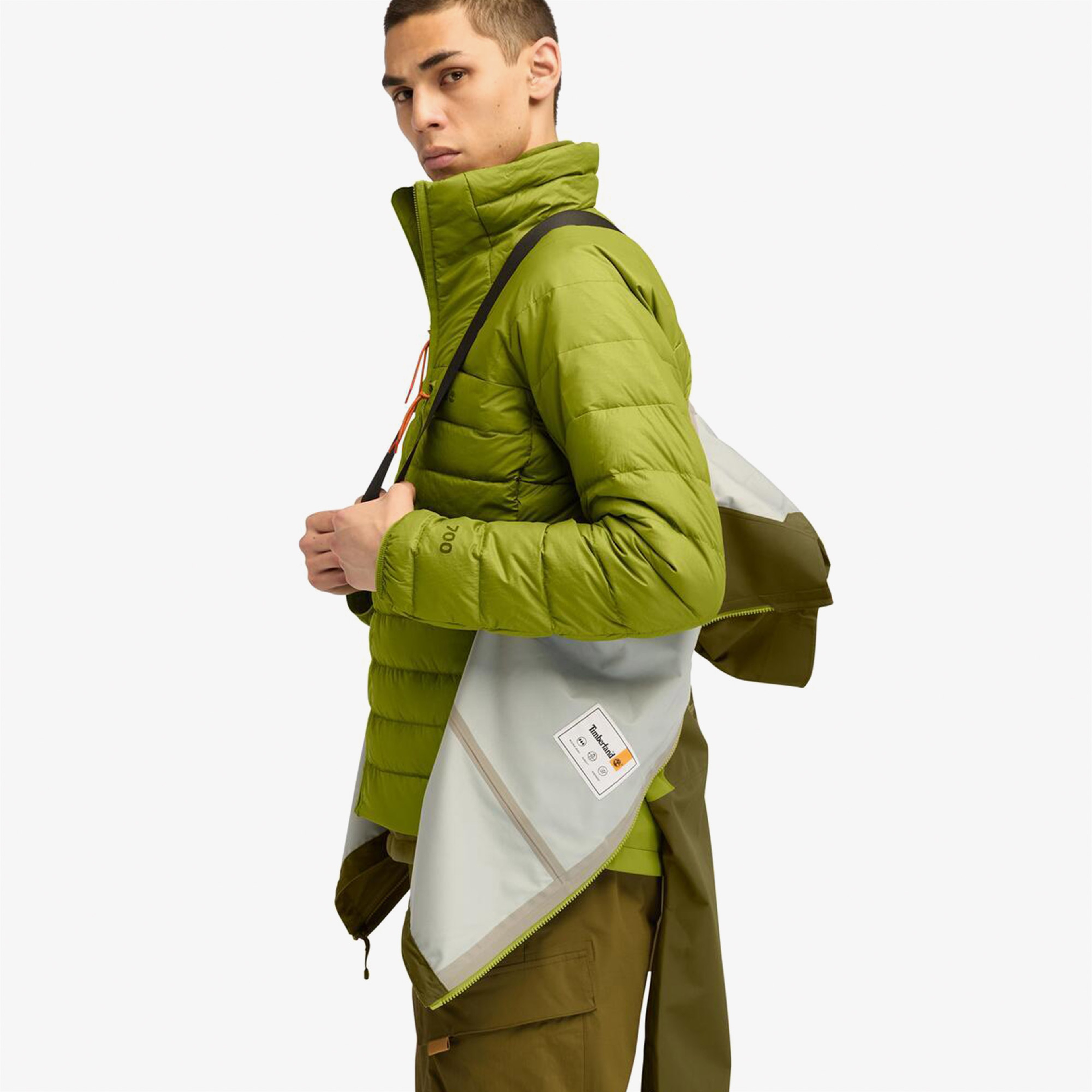 Timberland S Ridge Mobi Flex Tech 3L Waterproof Erkek Yeşil Ceket